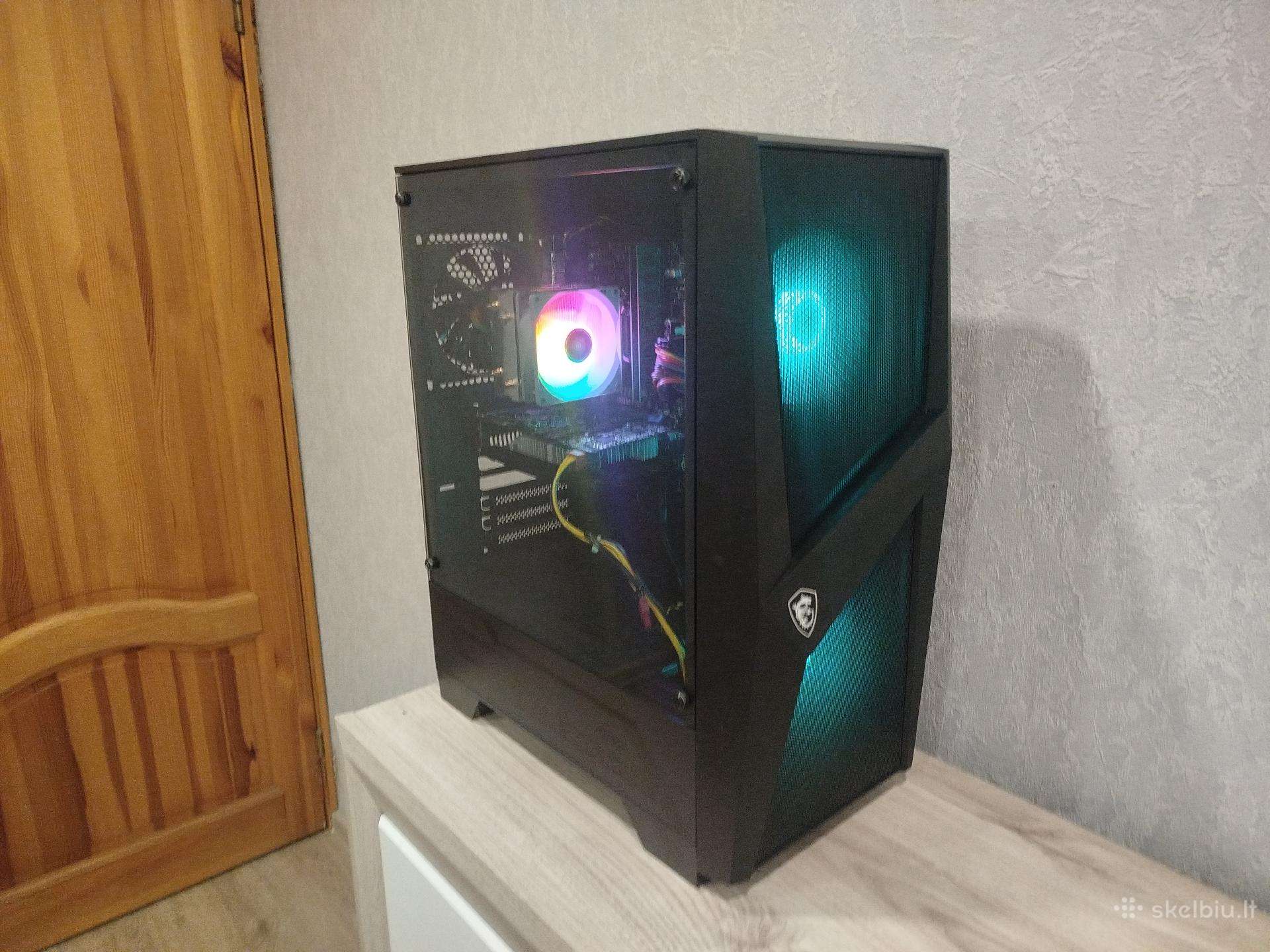 Žaidimų kompiuteris i5-4690k, Gtx 1060 6gb