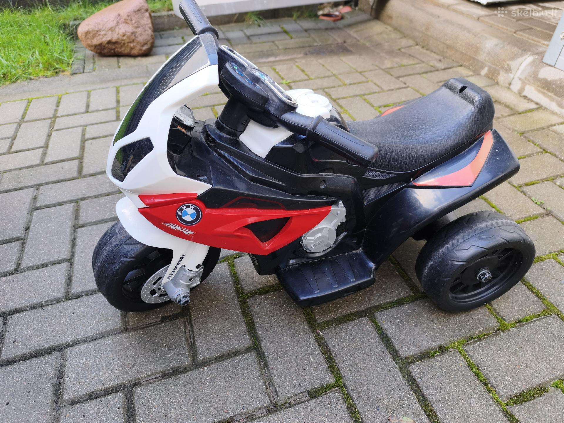 Dovanojame vaikišką motociklą