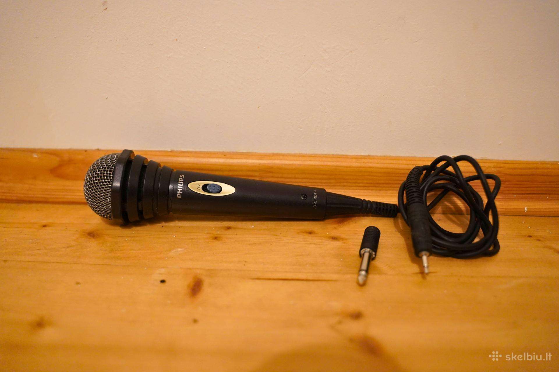 Nemokamai Mikrofonas Philips Sbc Md110 + adapteris