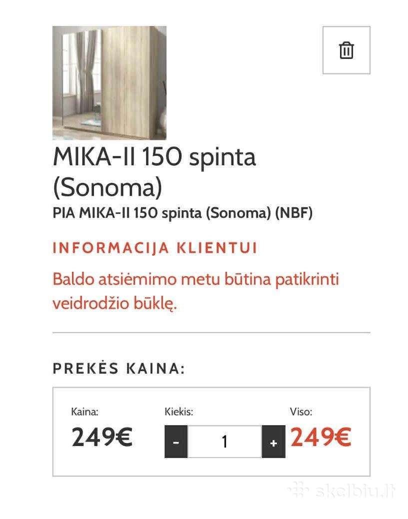 Pia Mika-II 150 spinta (Sonoma)