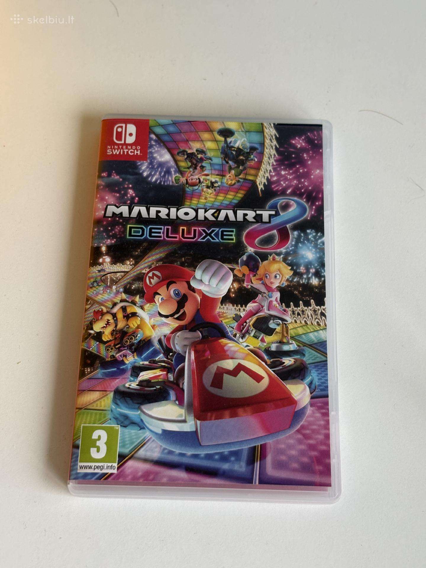 Mariokart Deluxe 8 žaidimas Nintendo switch