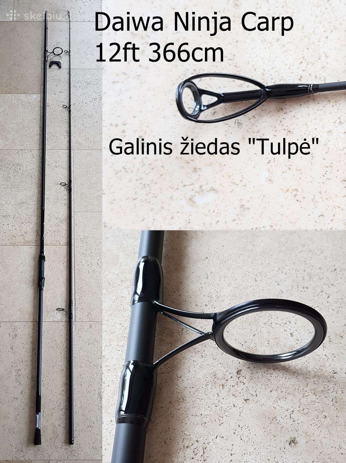 Daiwa Ninja Carp 366cm 12ft 3lbs karpinis kotas