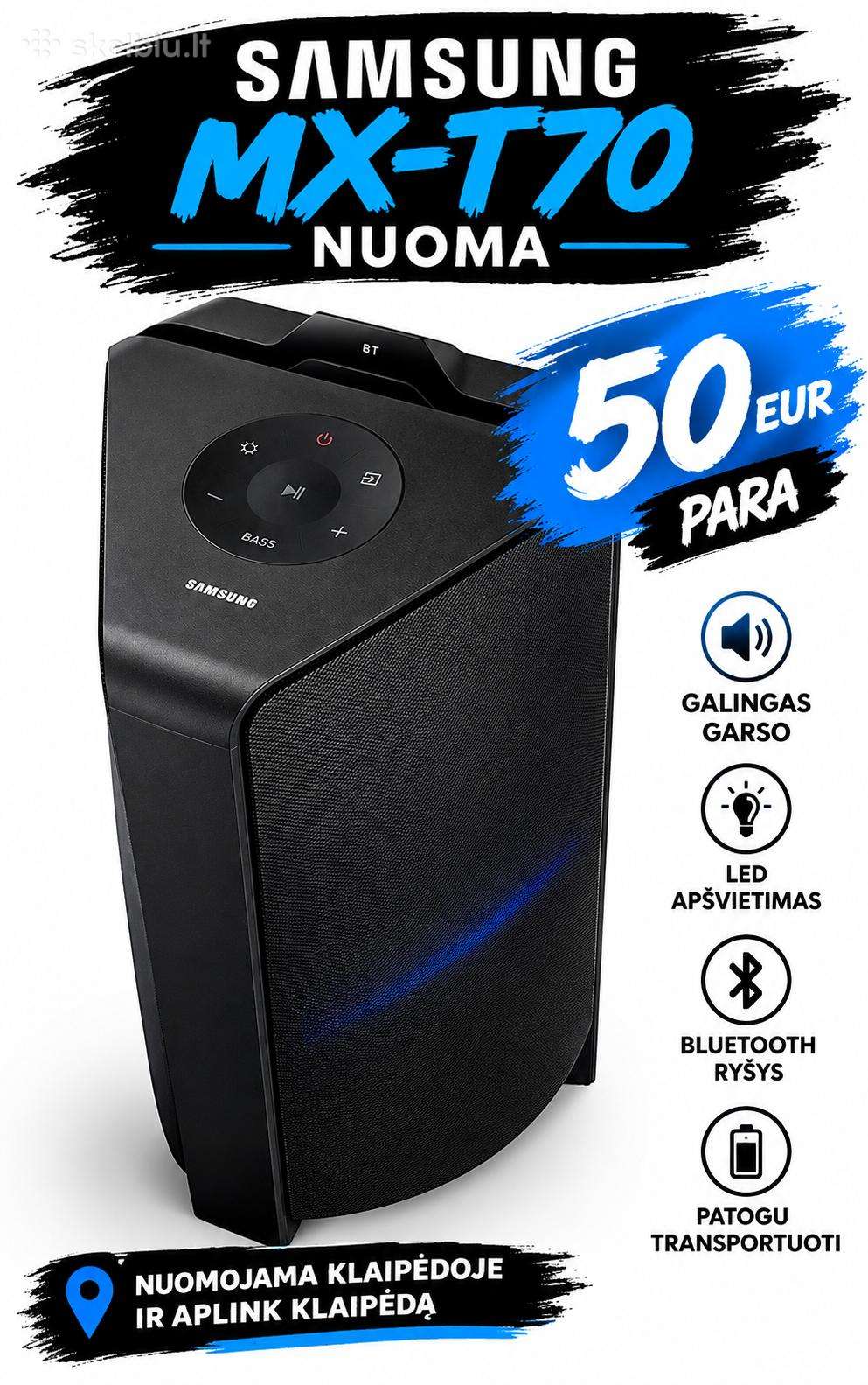 Garso kolonėlės nuoma