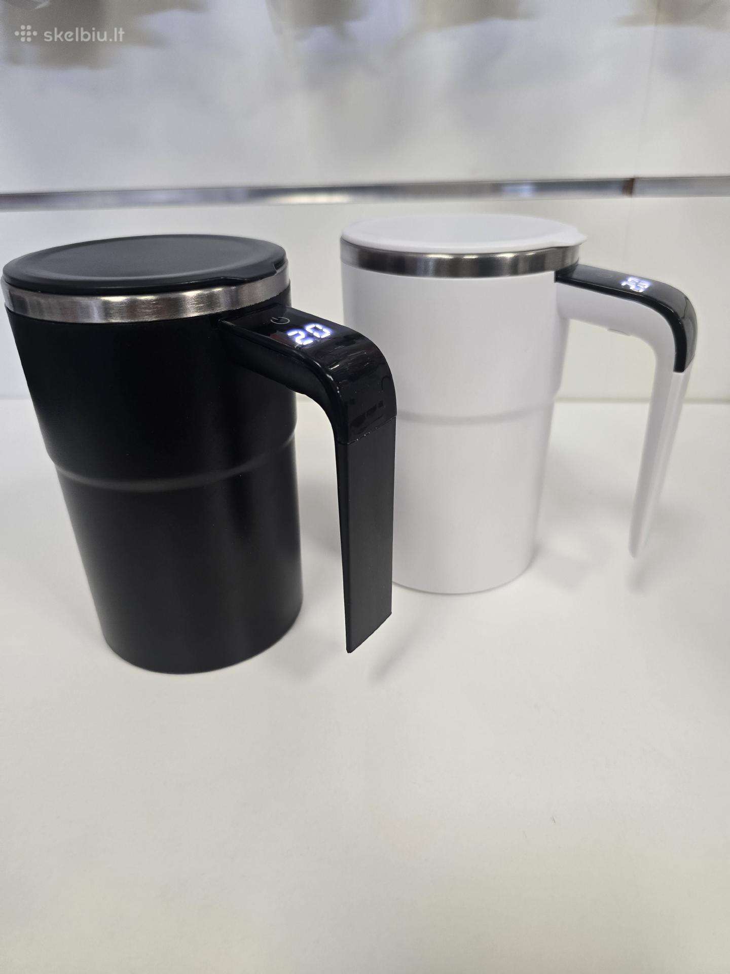 Automatinių magnetinių maišančių puodelių komplekt