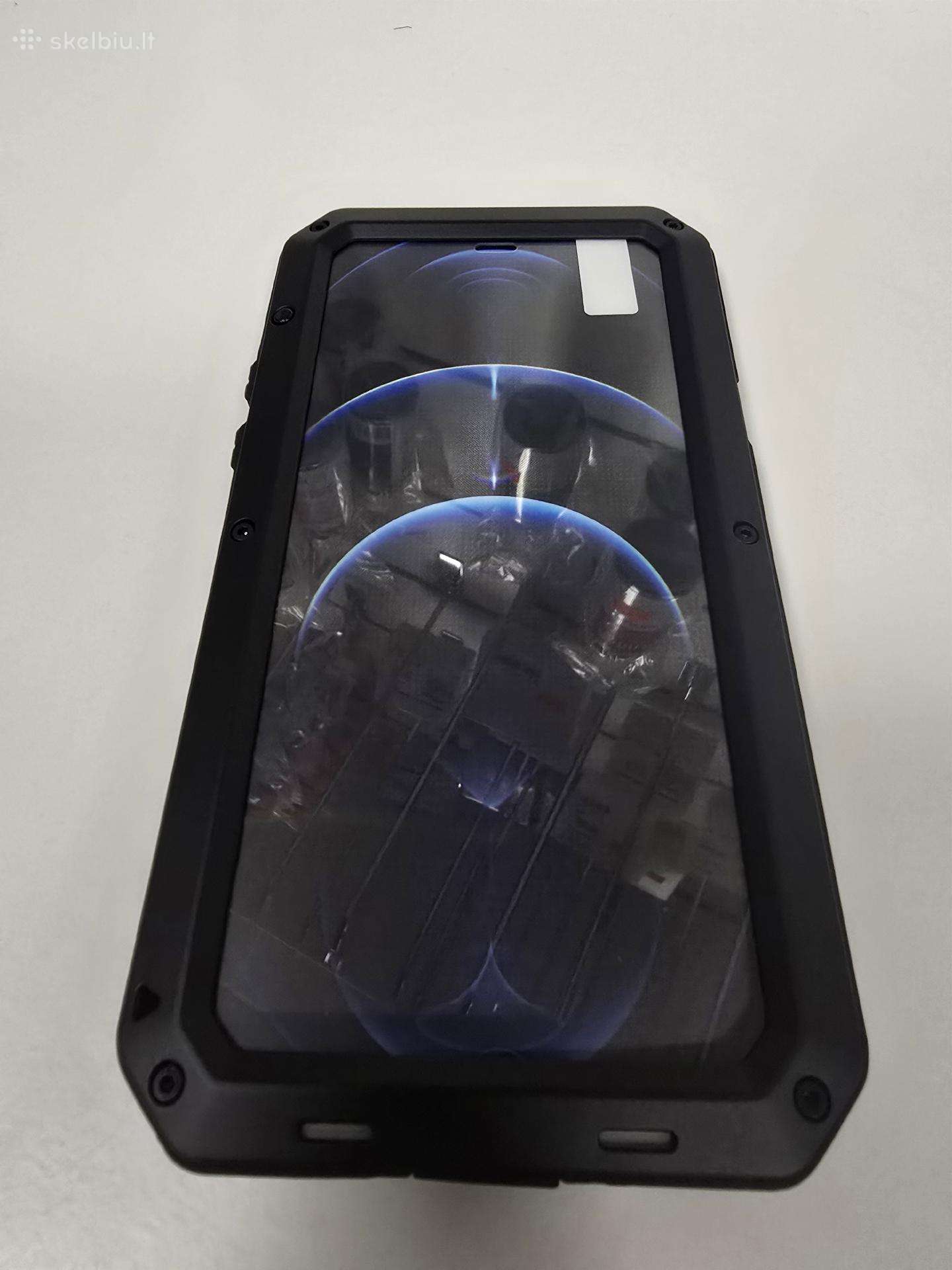 Metalinis „armor“ dėklas iPhone 12 / 12 Pro