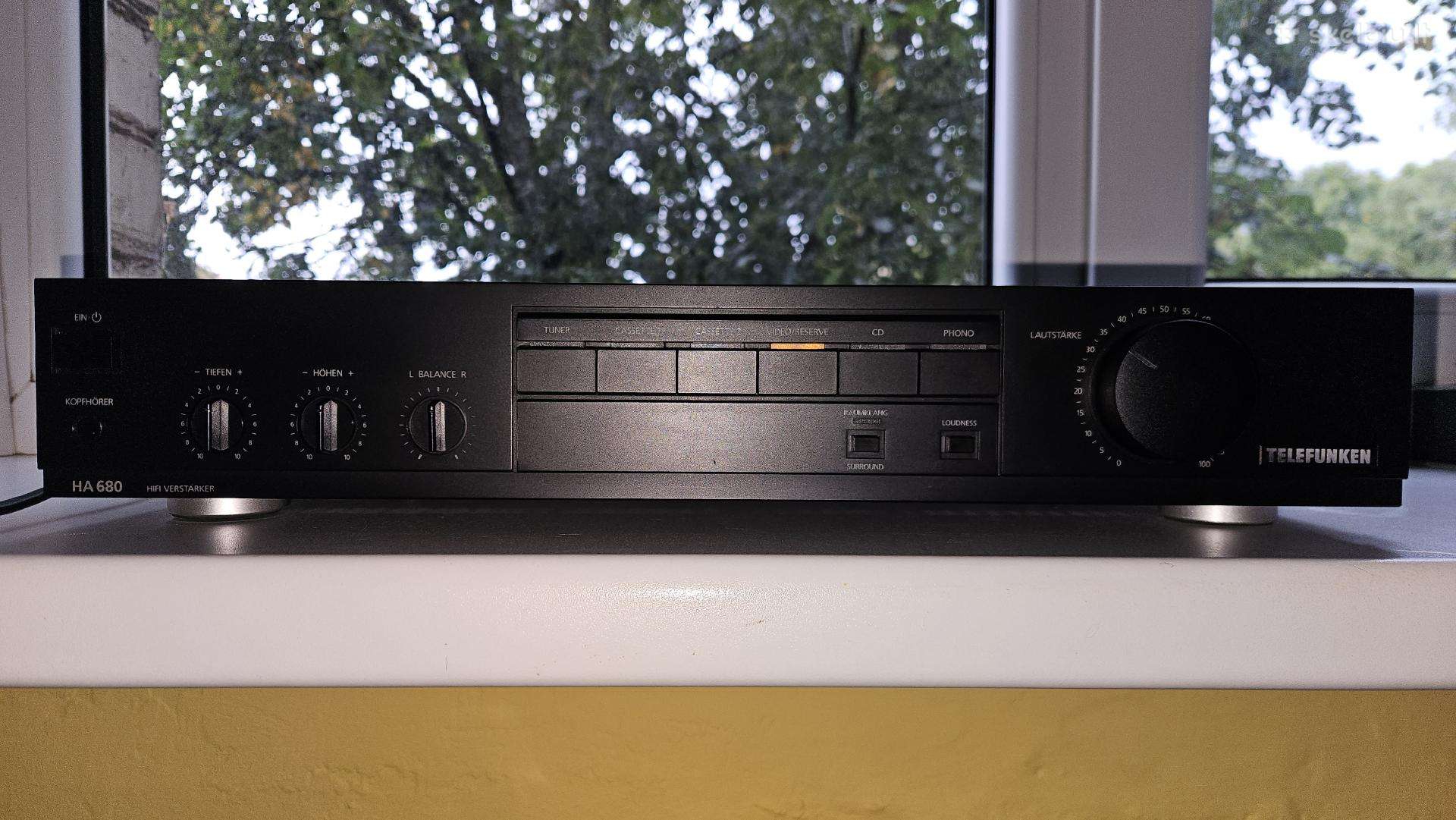Garso stiprintuvas Telefunken Ha680