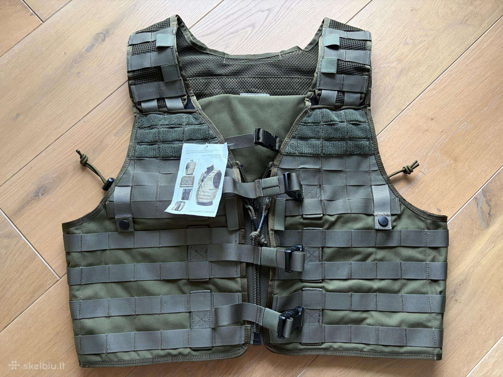 Nauja Taktinė karinė ekipuotės liemenė XL