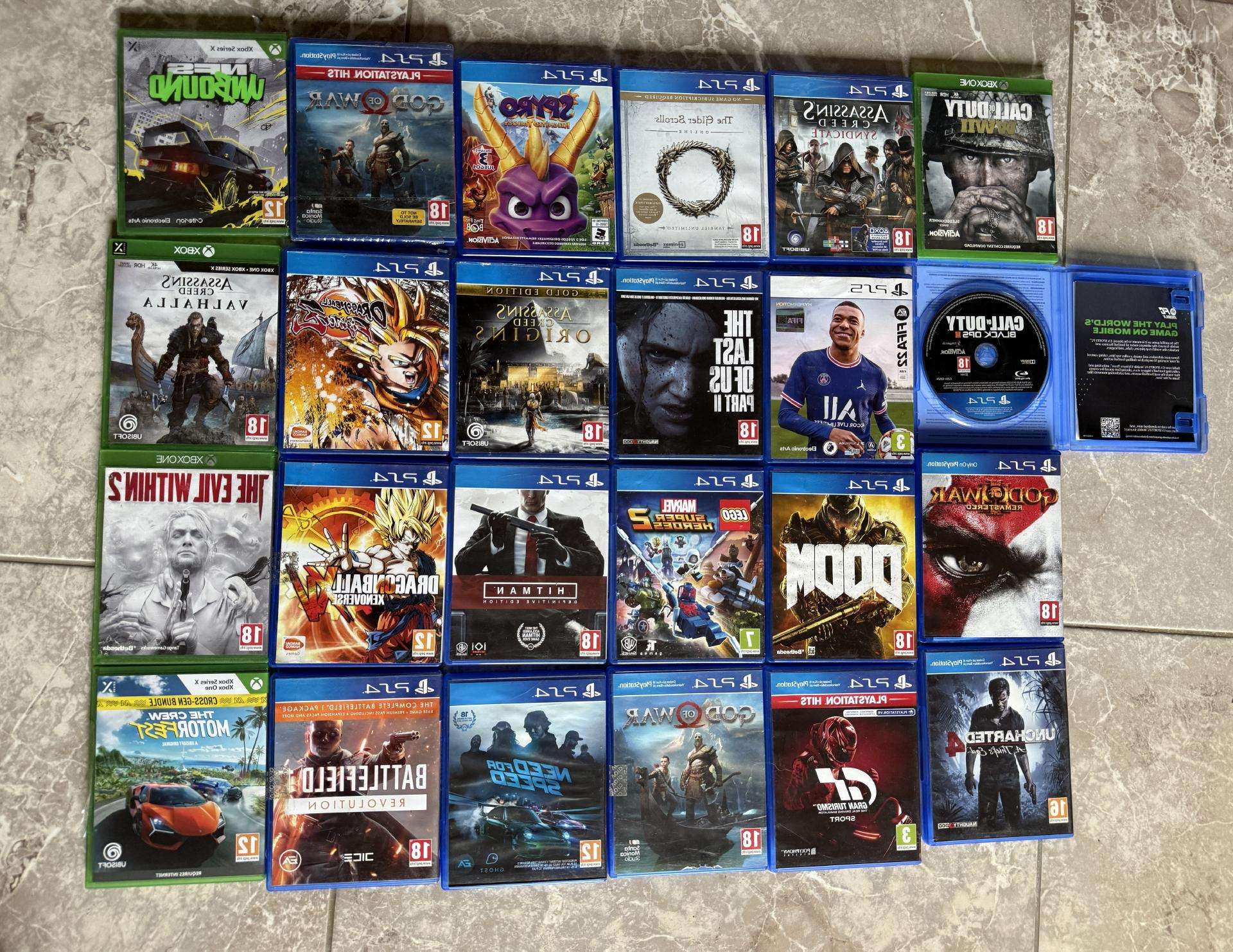 Ps4/ps5/xbox X/one žaidimai