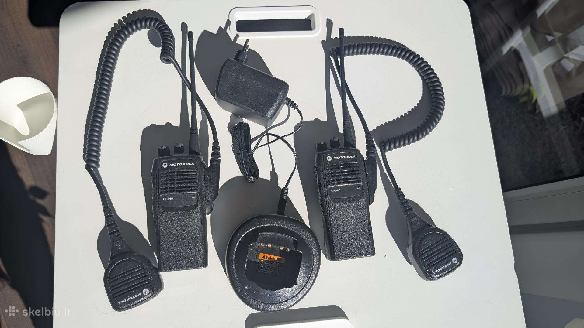 Racijos Motorola gp340 su kroveju