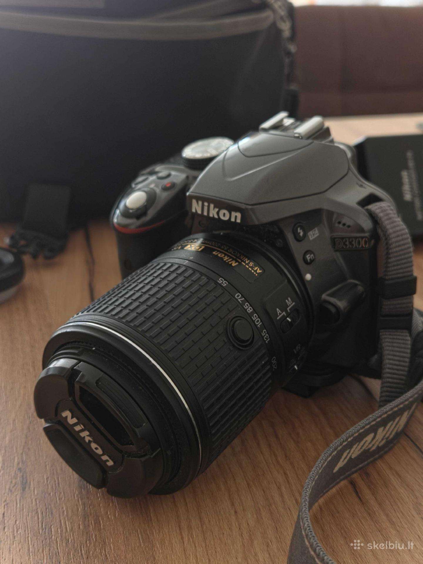 Nikon D3300 + 18-55 Vr II + 55-200 Vr II