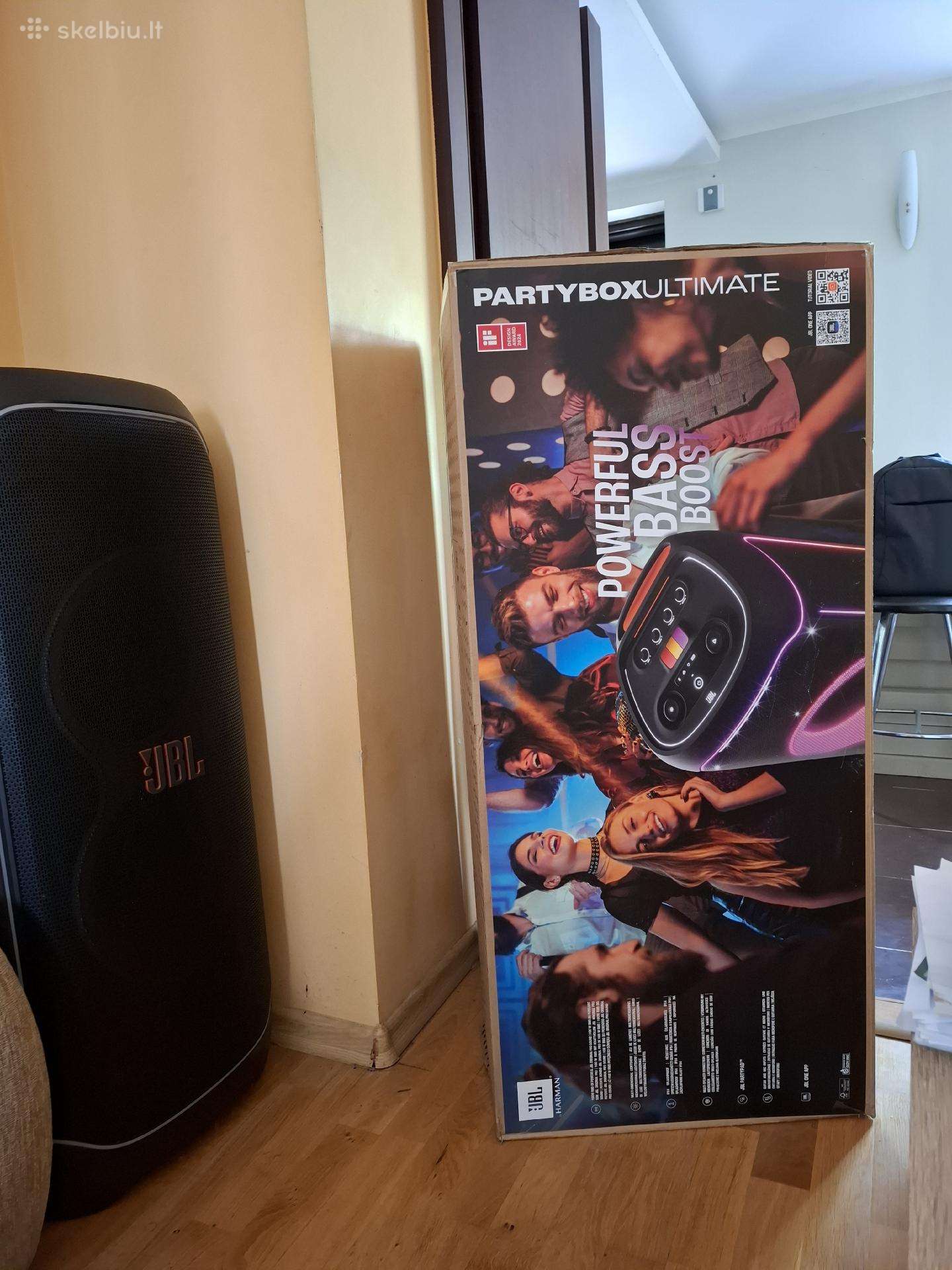 Jbl garso sistema. Partybox Ultimate