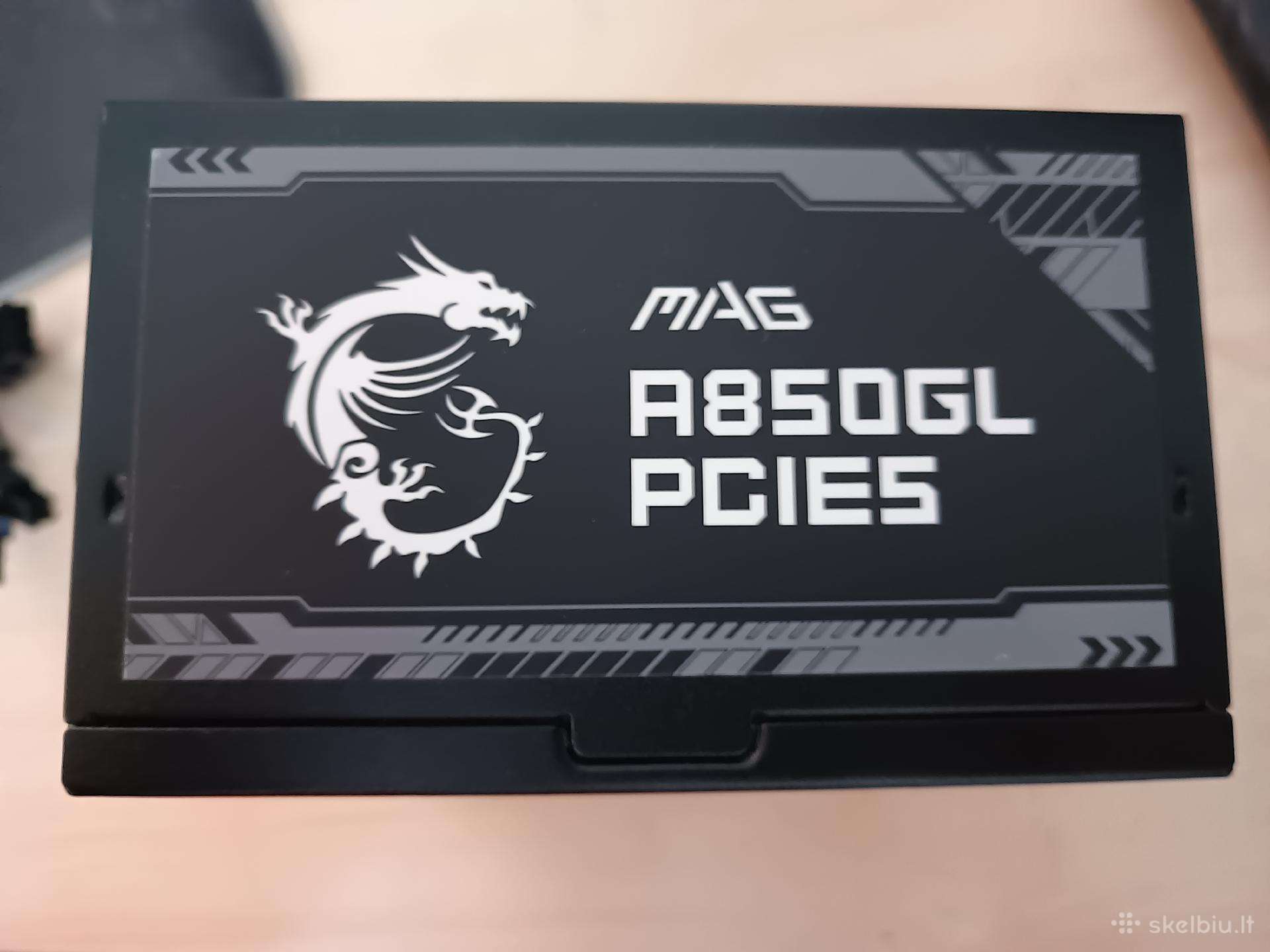 Msi Mag A850gl Pcie5 (850w, 80 Plus Gold)
