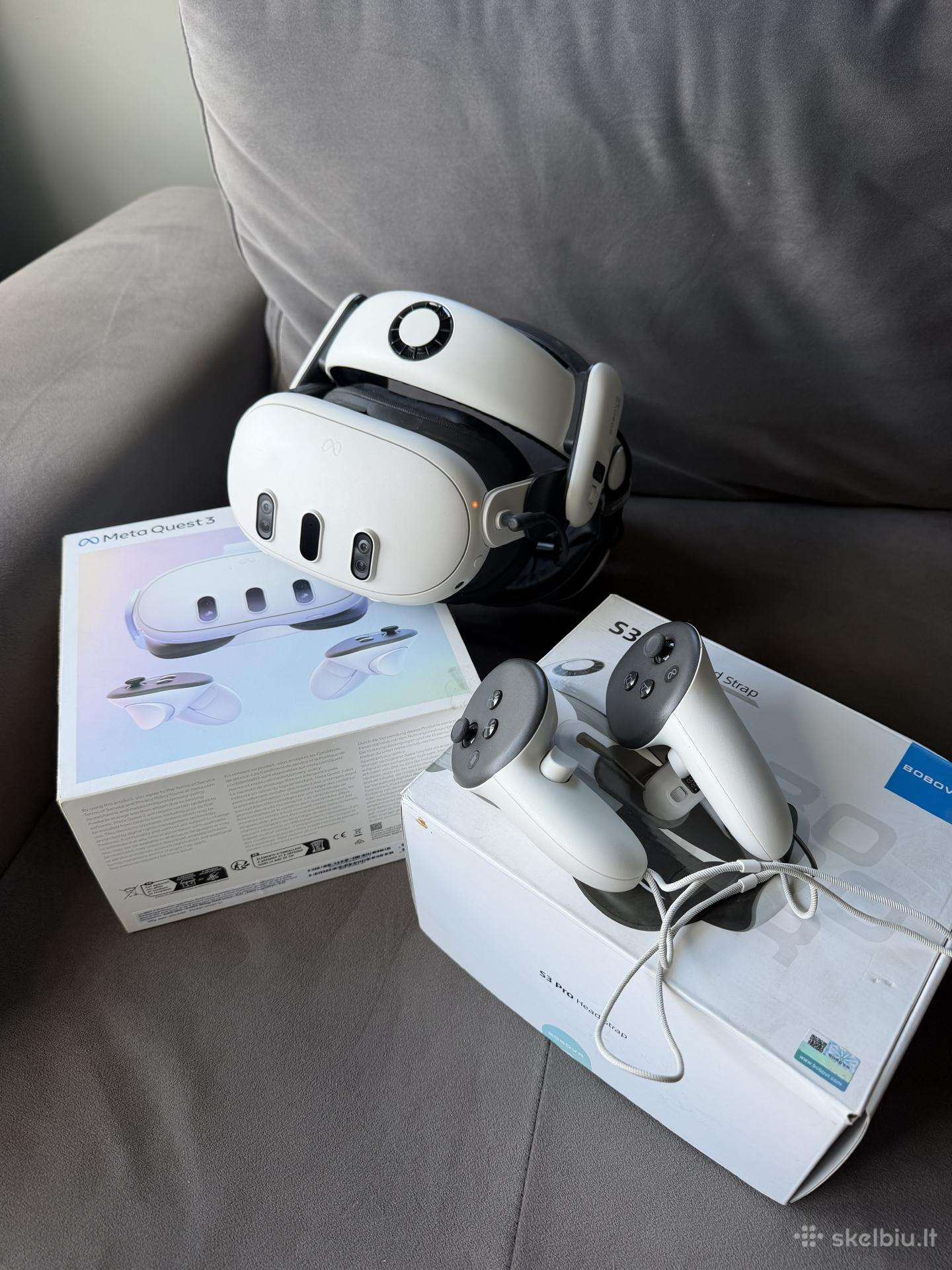 Meta Quest 3 128gb + Bobo Vr S3 pro head strap