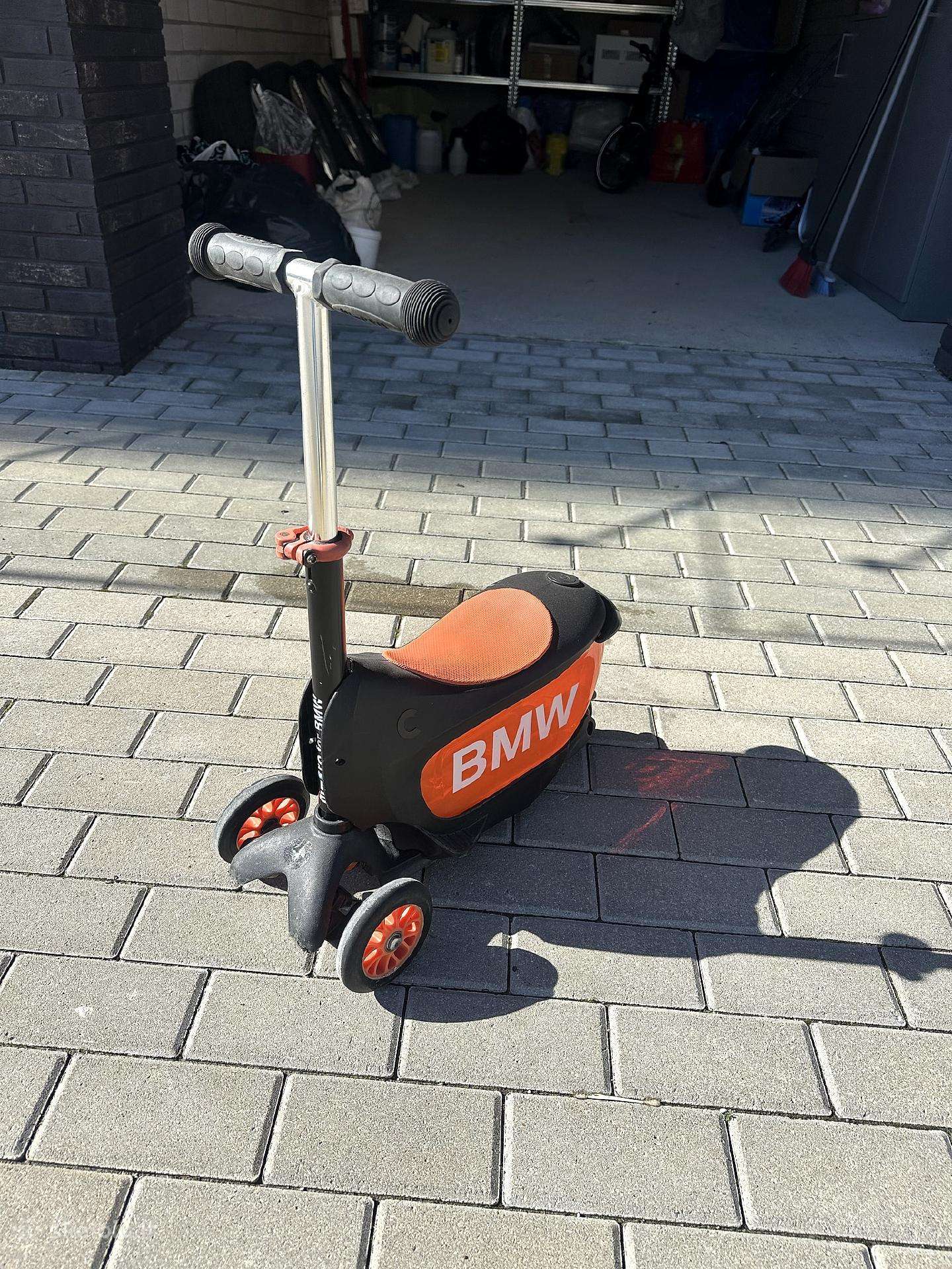 Micro for Bmw triratis paspirtukas su sėdyne ir da