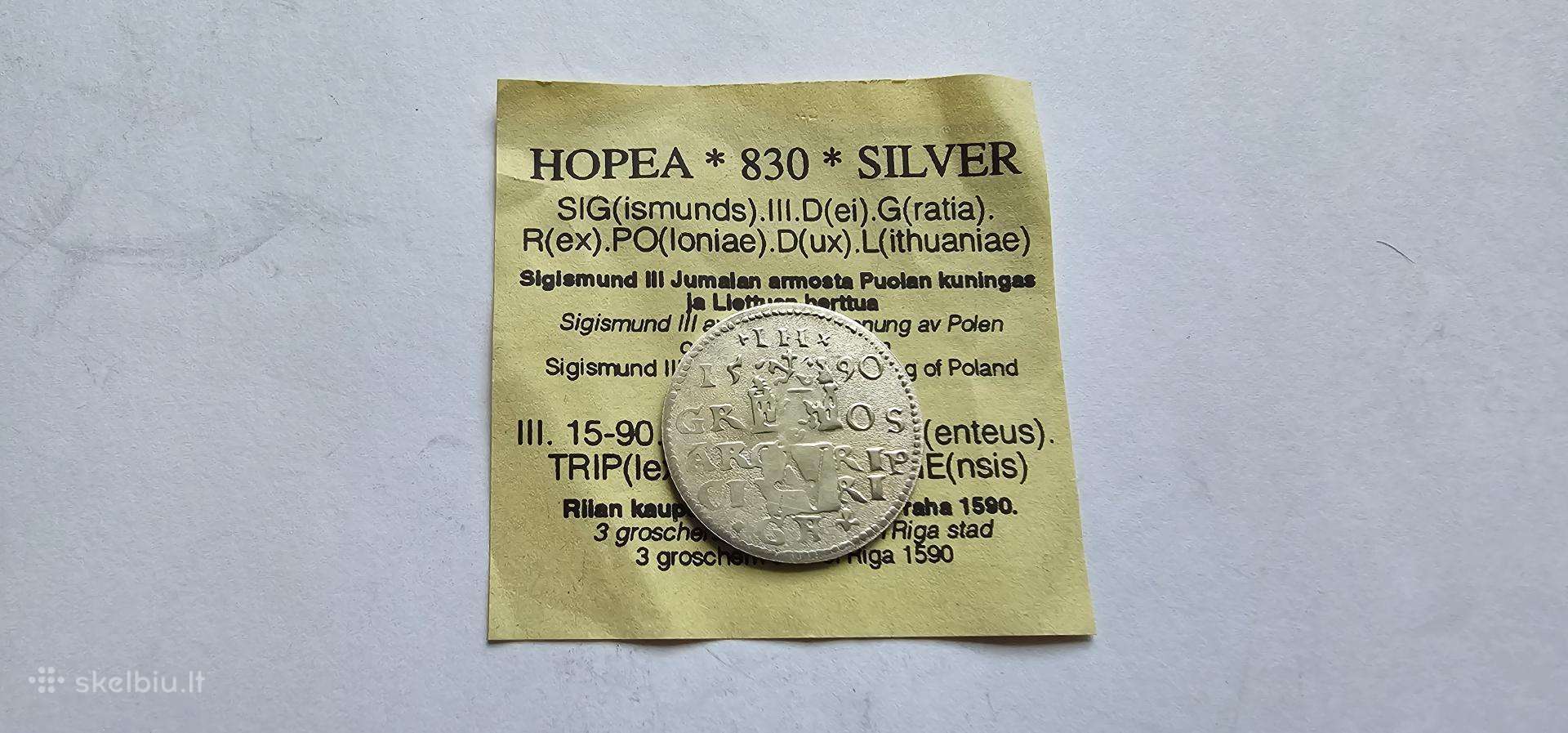 1590 3 graziai Vaza