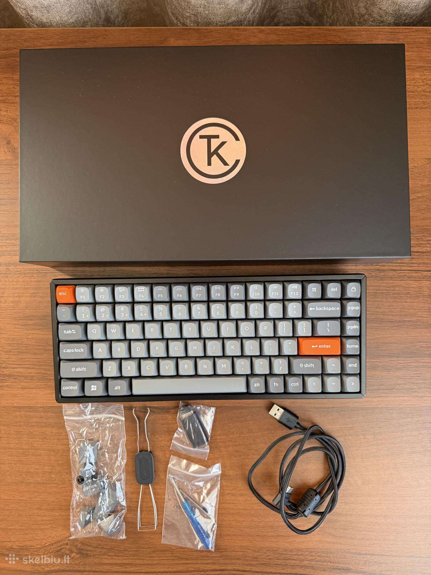Mechaninė klaviatūra Keychron K2 Max Brown Switch