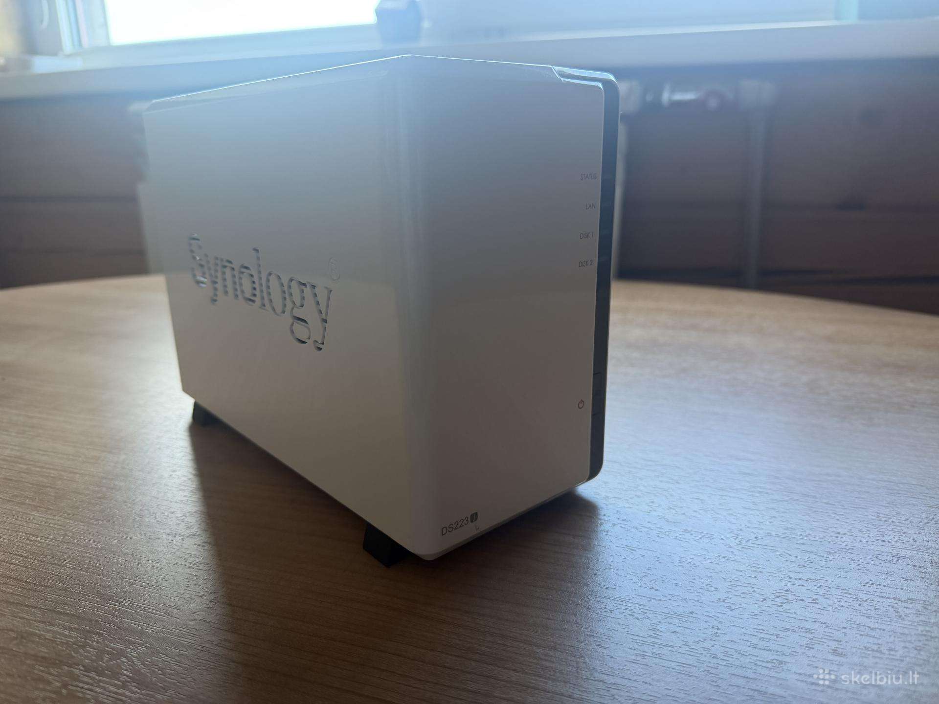 Nas Synology Ds223j Nas serveris su 2x 4tb