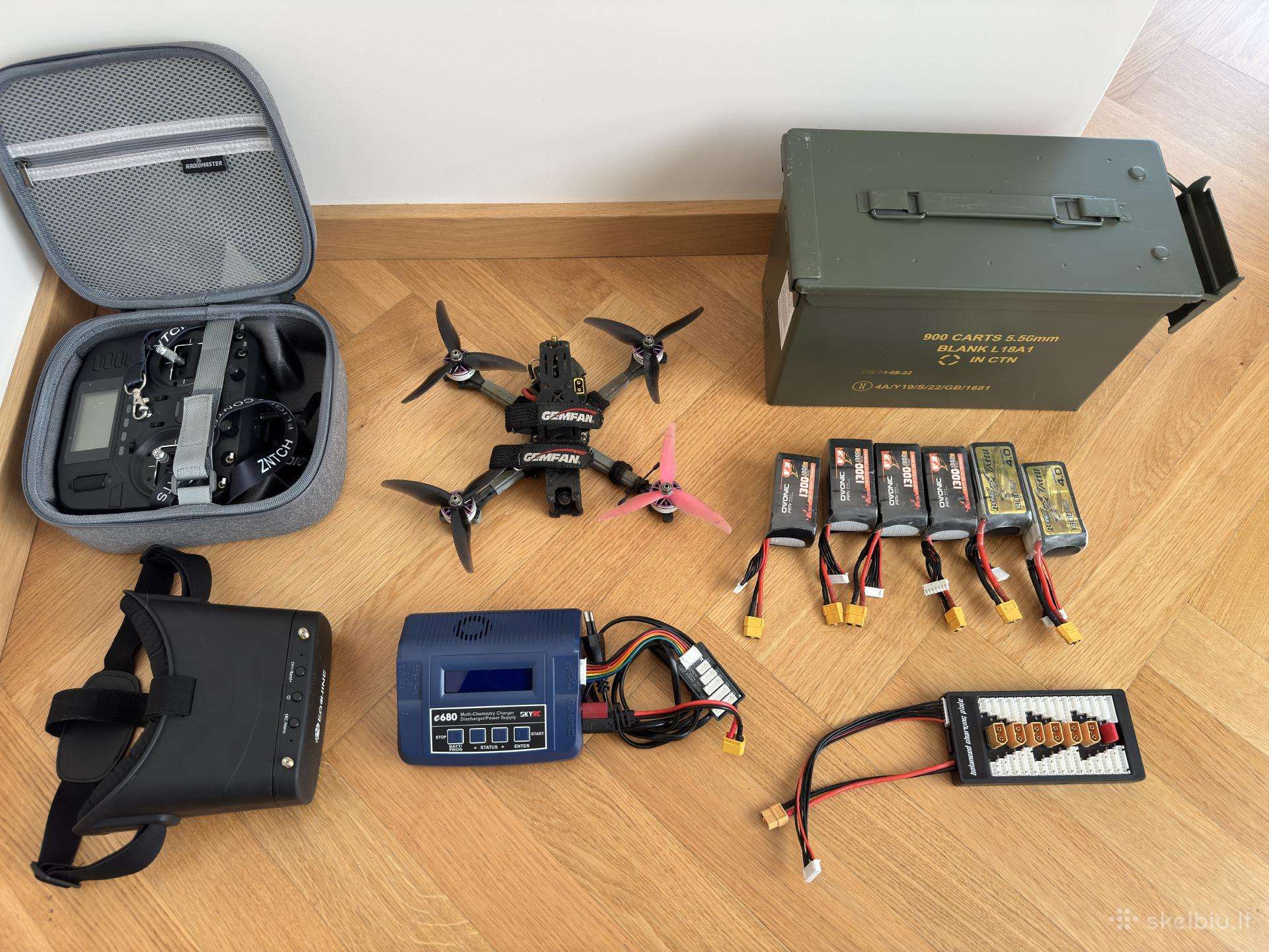 Fpv drono komplektas