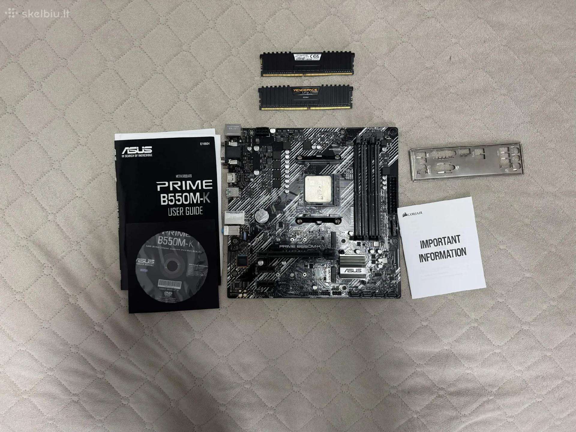 Cpu+mobo (5600x + b550m)