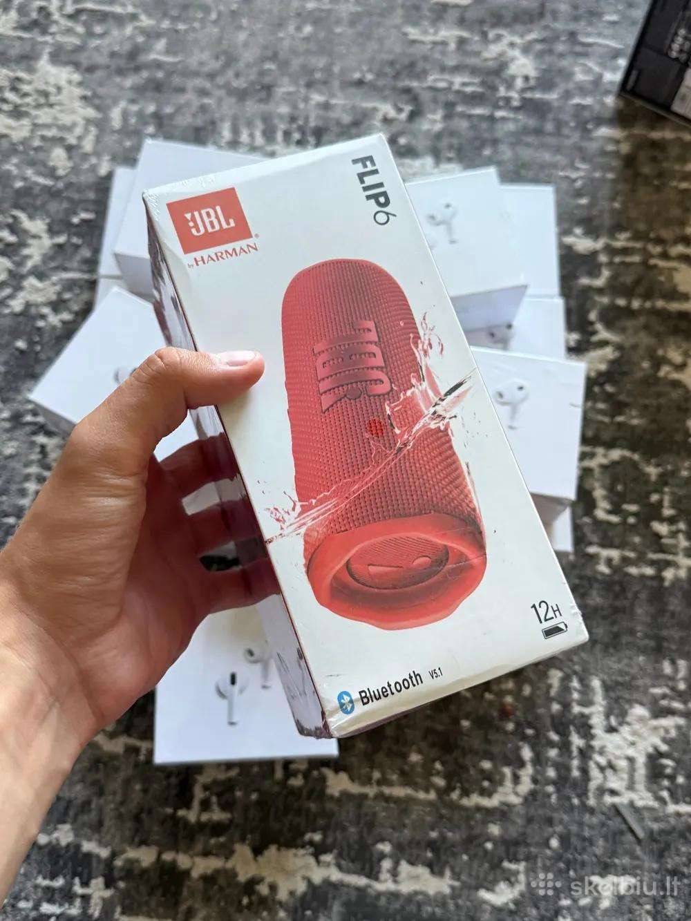 Jbl Flip 6 kolonėlė raudona