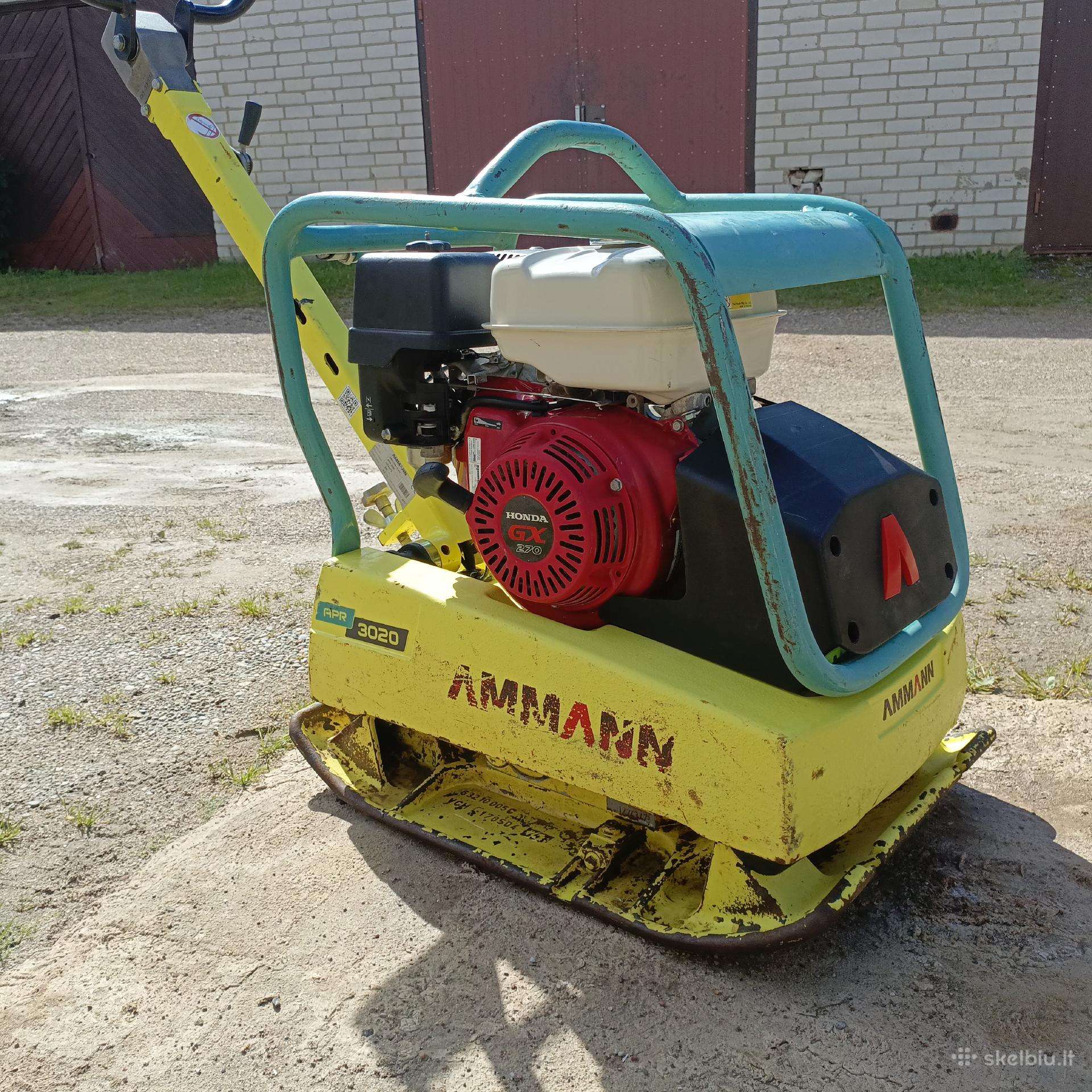 Amann 200kg reversine vibroplokste honda varikliu