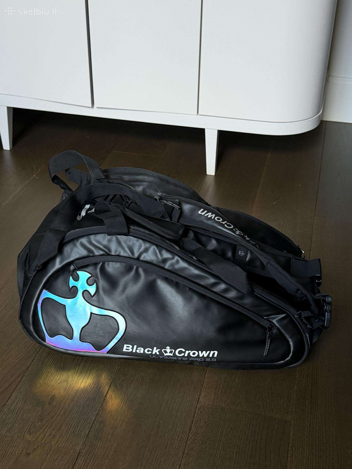 Black crown padelio krepšys