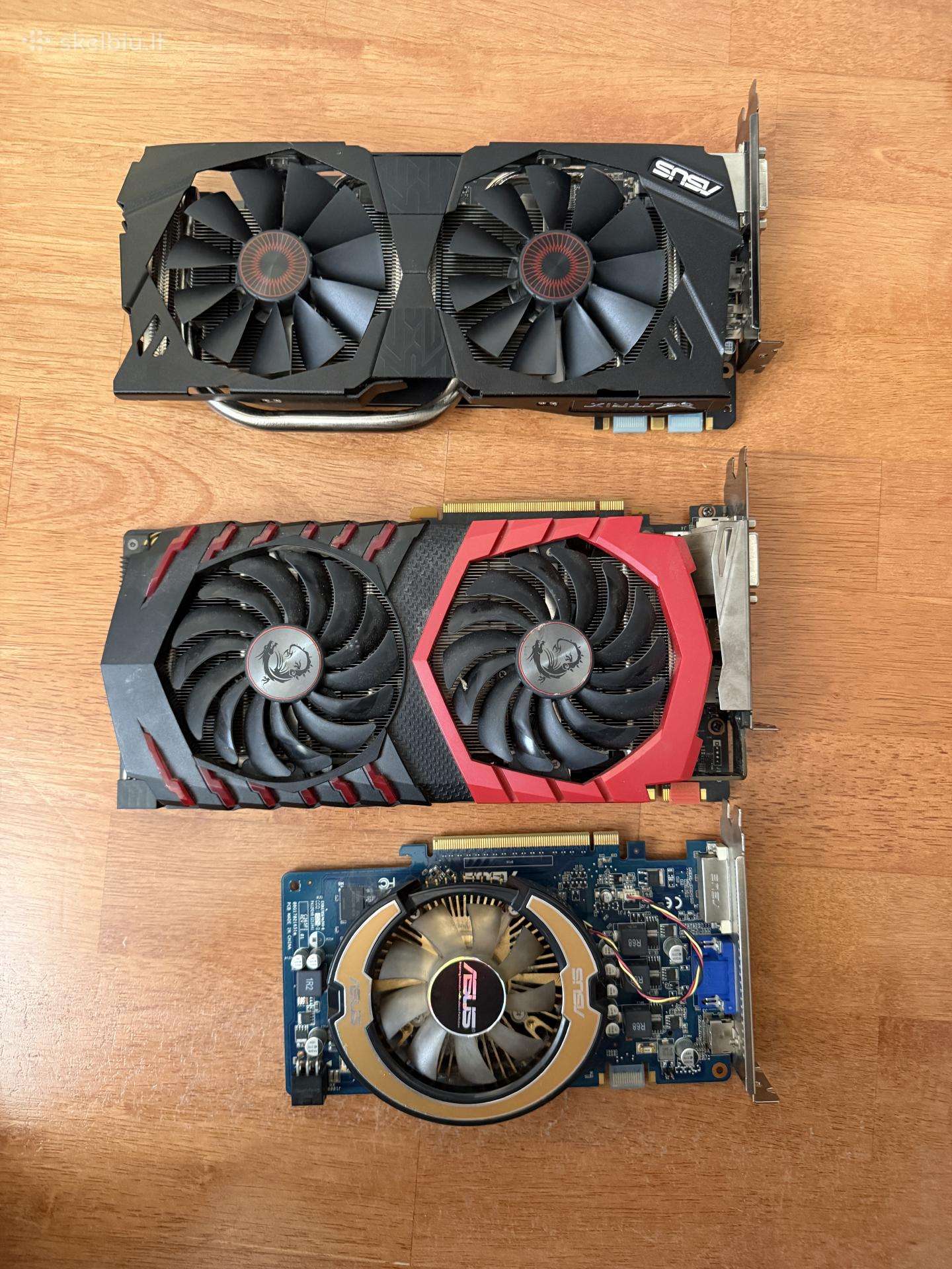 Gtx 1080/970/250 Kompiuteris, cpu, mobo, RAM, psu