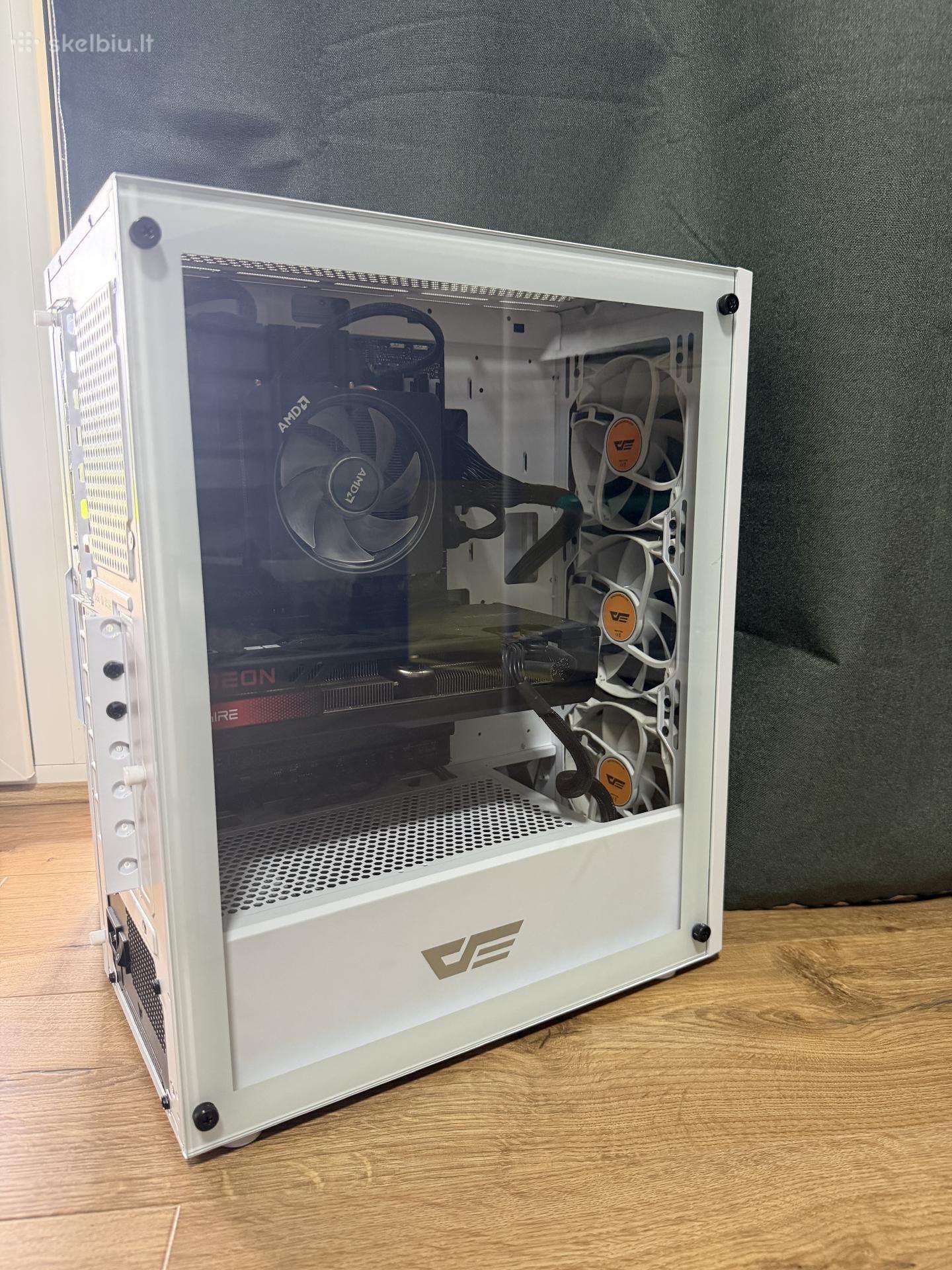 Galingas žaidimų Pc, rx7800, ryzen 7 7700, 32gb