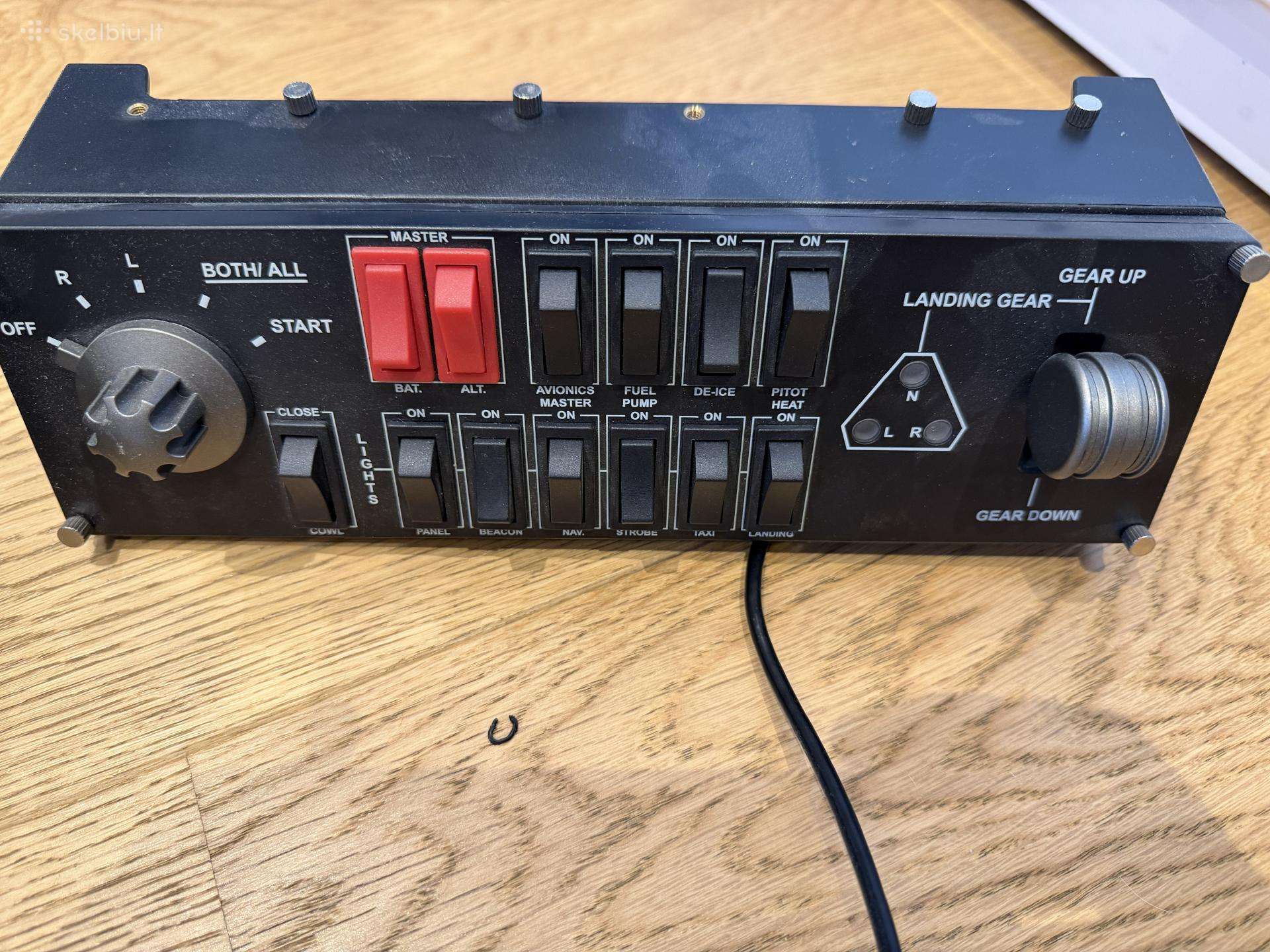 Logitech Saitek Pro Flight komplektas (4 dalys)