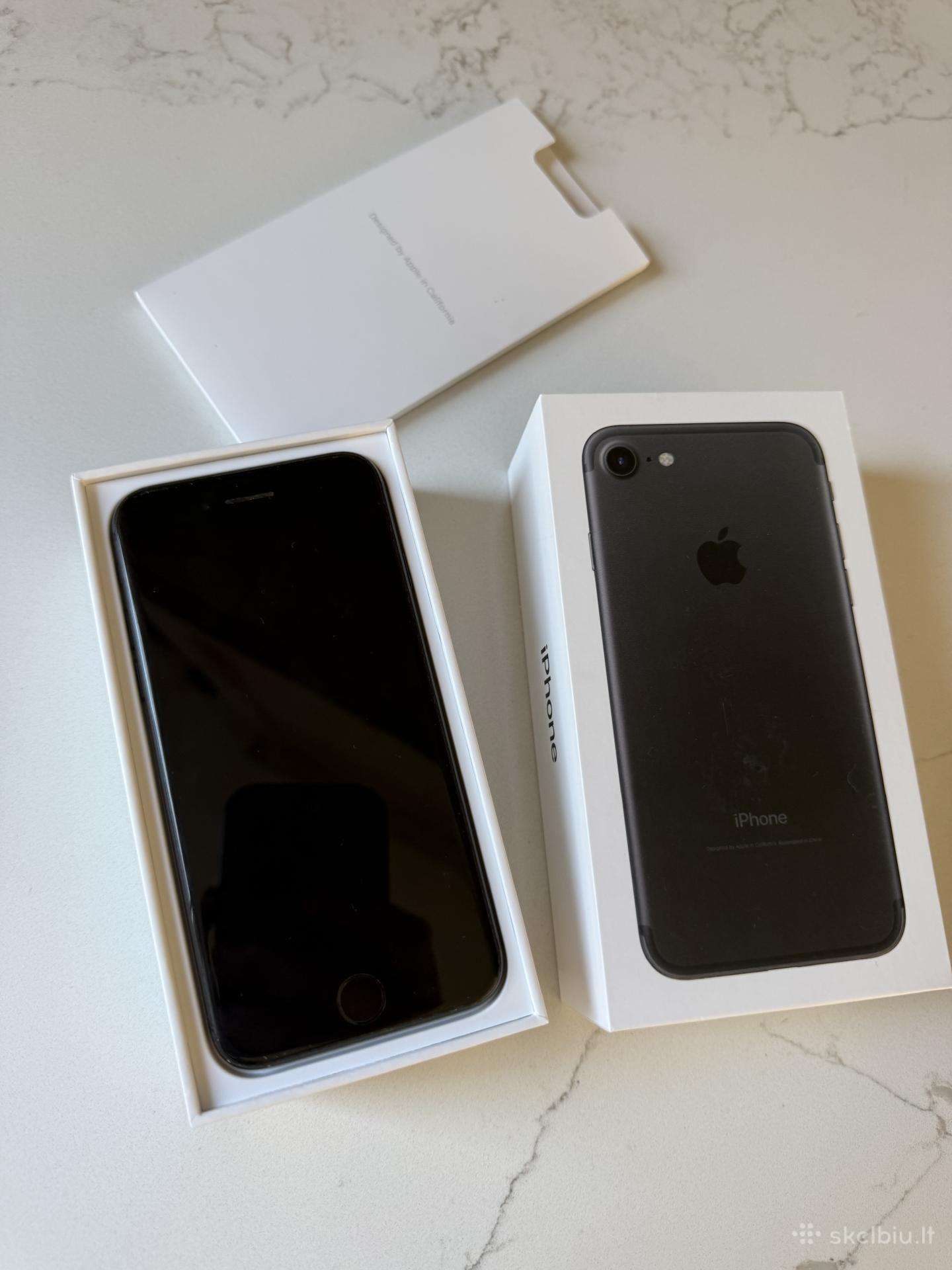 Parduodu iPhone 7, 32gb, juodas