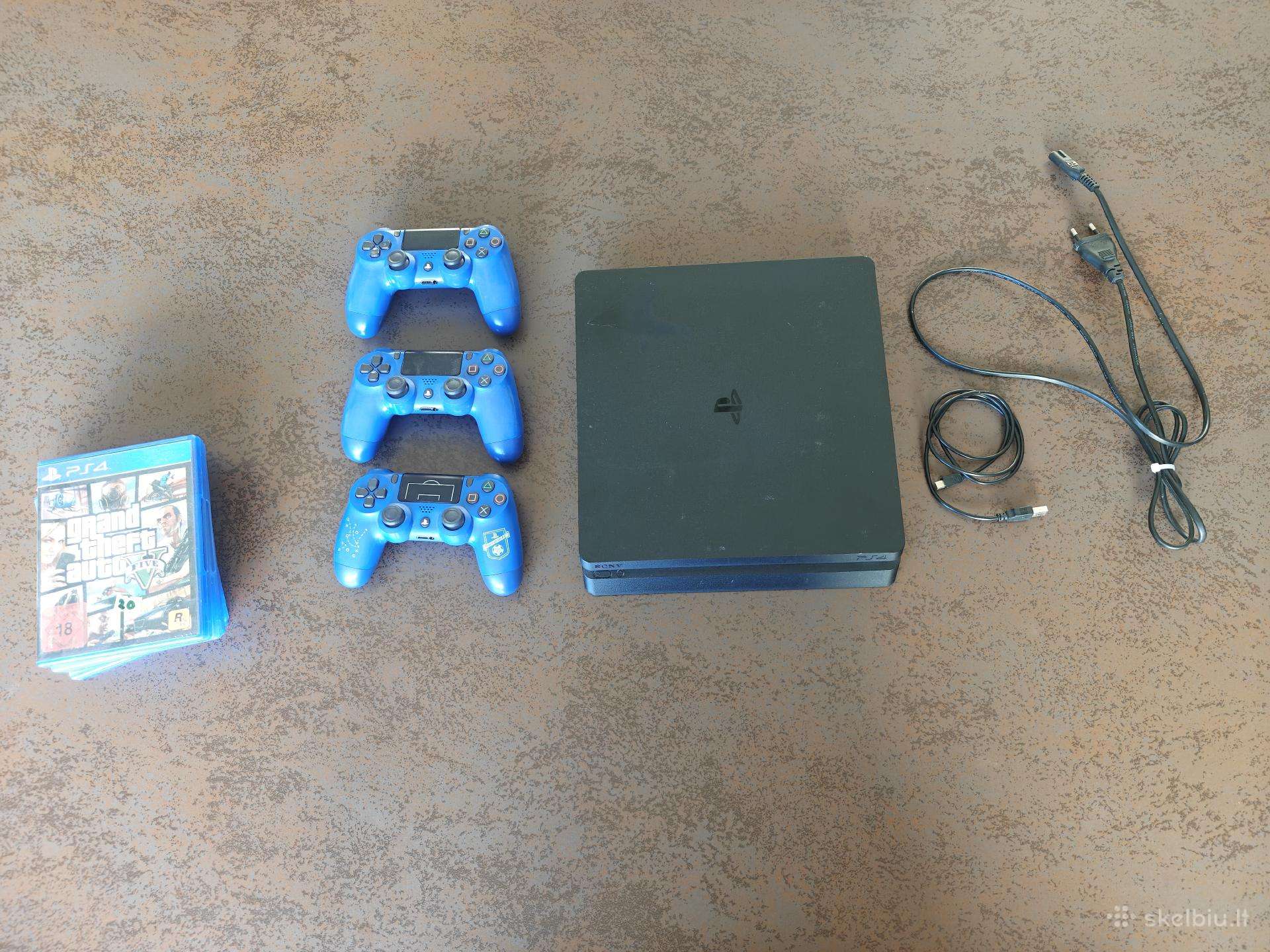 Playstation 4 (Ps4) Slim 1tb Juodas