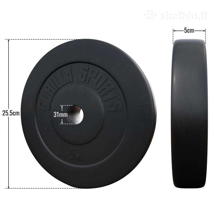 Svarmenys Gorilla Sports, 4x5 kg
