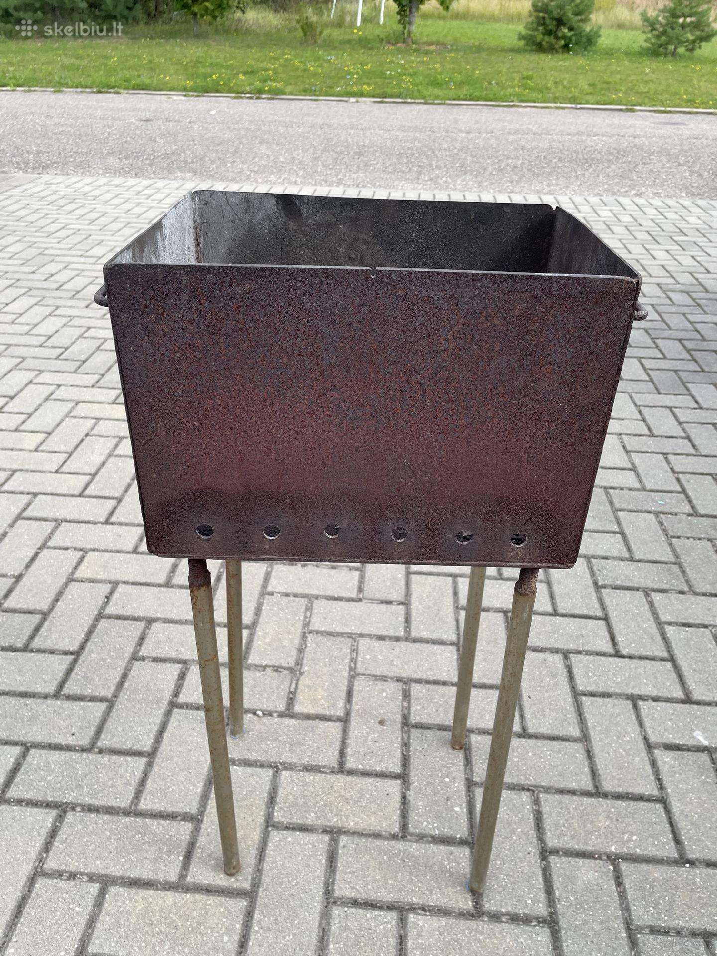 Šašlykinė kompaktiška iš 3 mm plieno tik 50 Eur