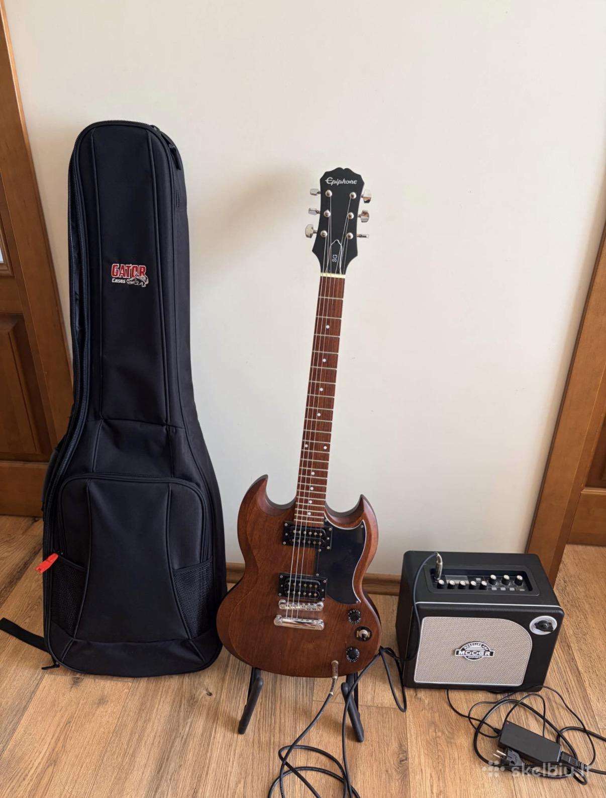 Parduodu Elektrinę Gitarą, pilnas “starter/beginne