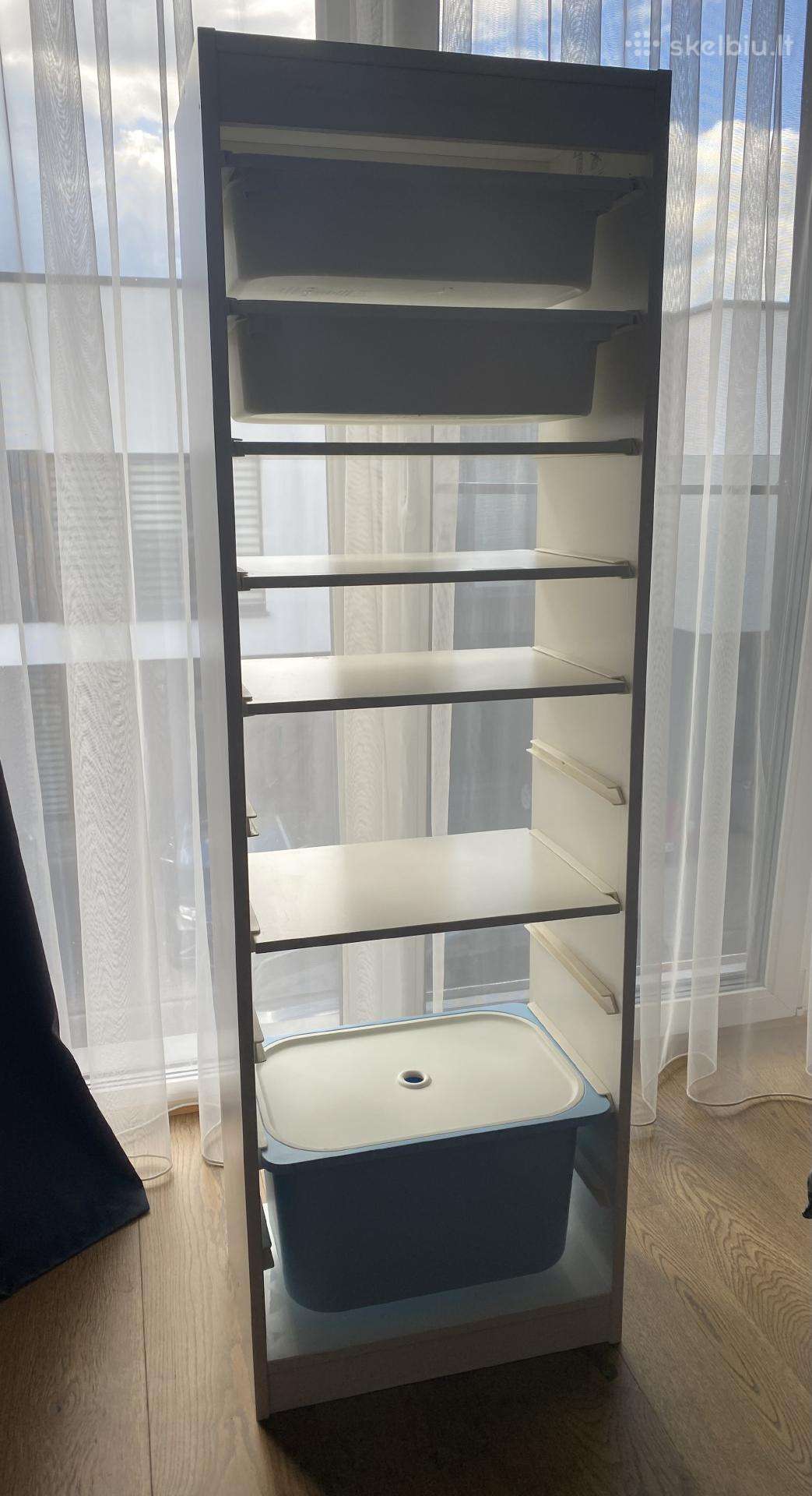 Ikea Trofast rėmas su dėžėmis