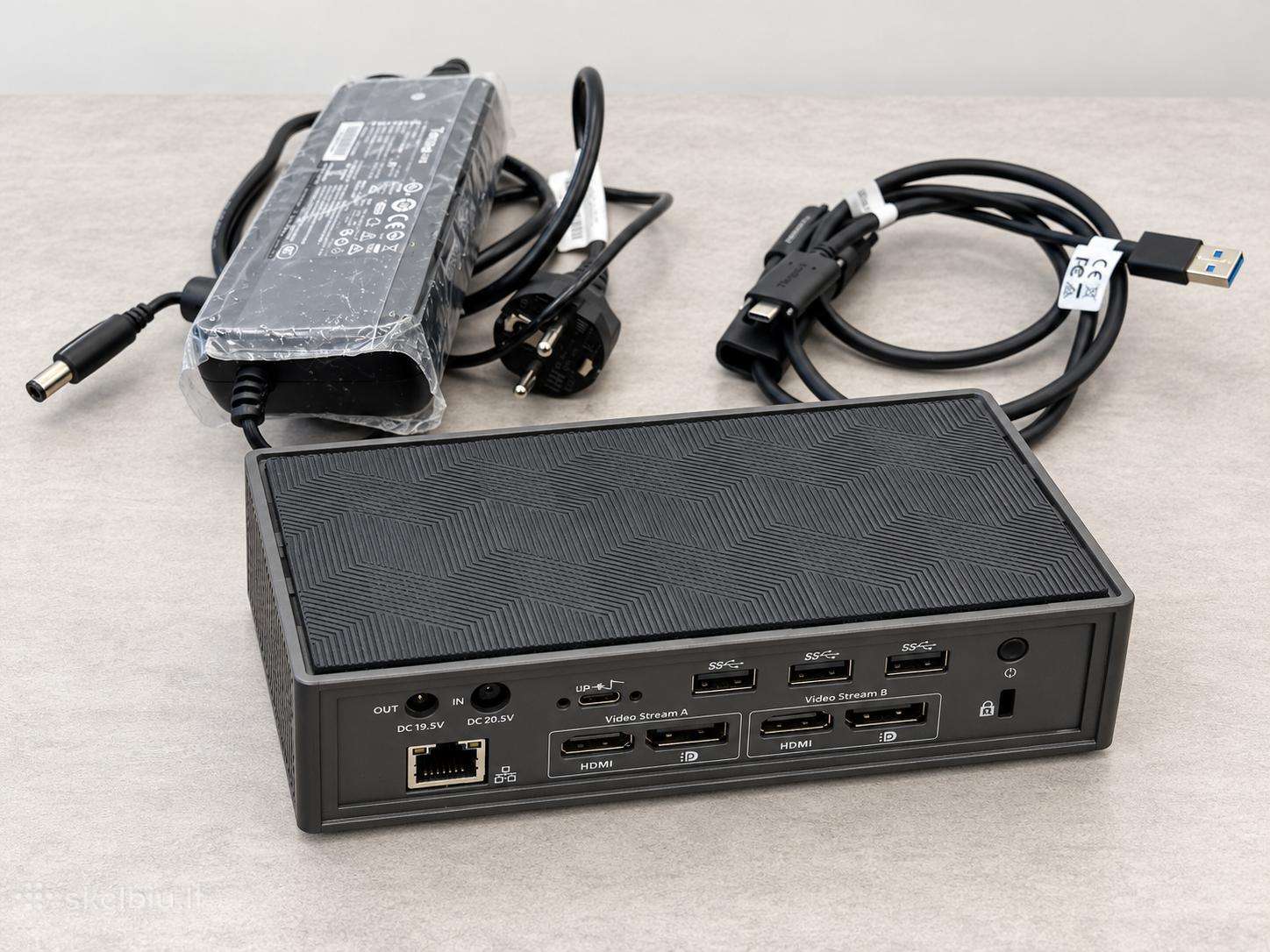 Targus Dock190 Usb-c Dual 4k 100w dokavimo stotelė