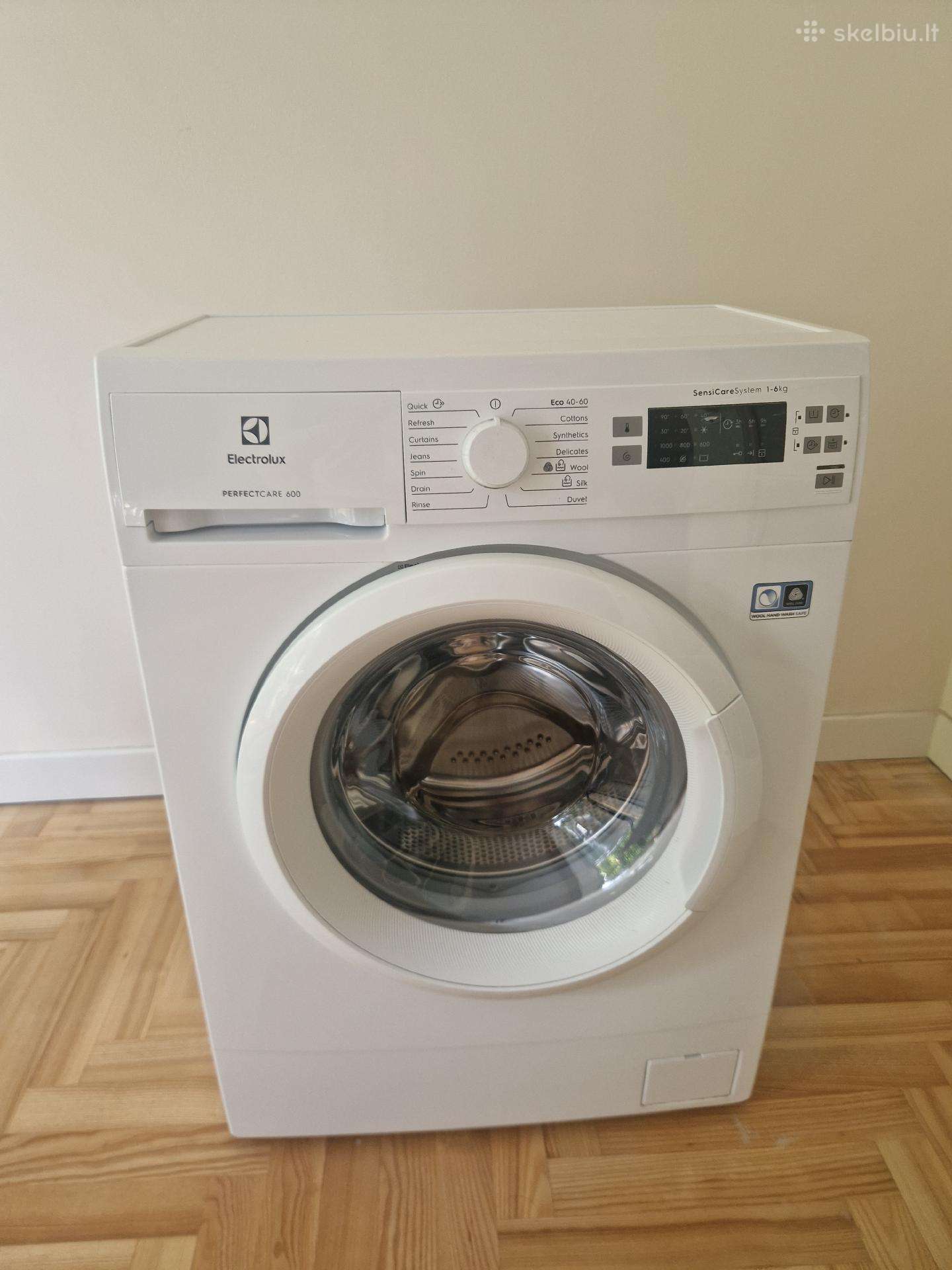 Siaura skalbimo mašina Electrolux