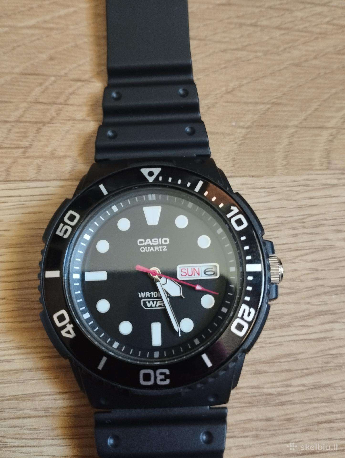 Casio Wr10bar laikrodis