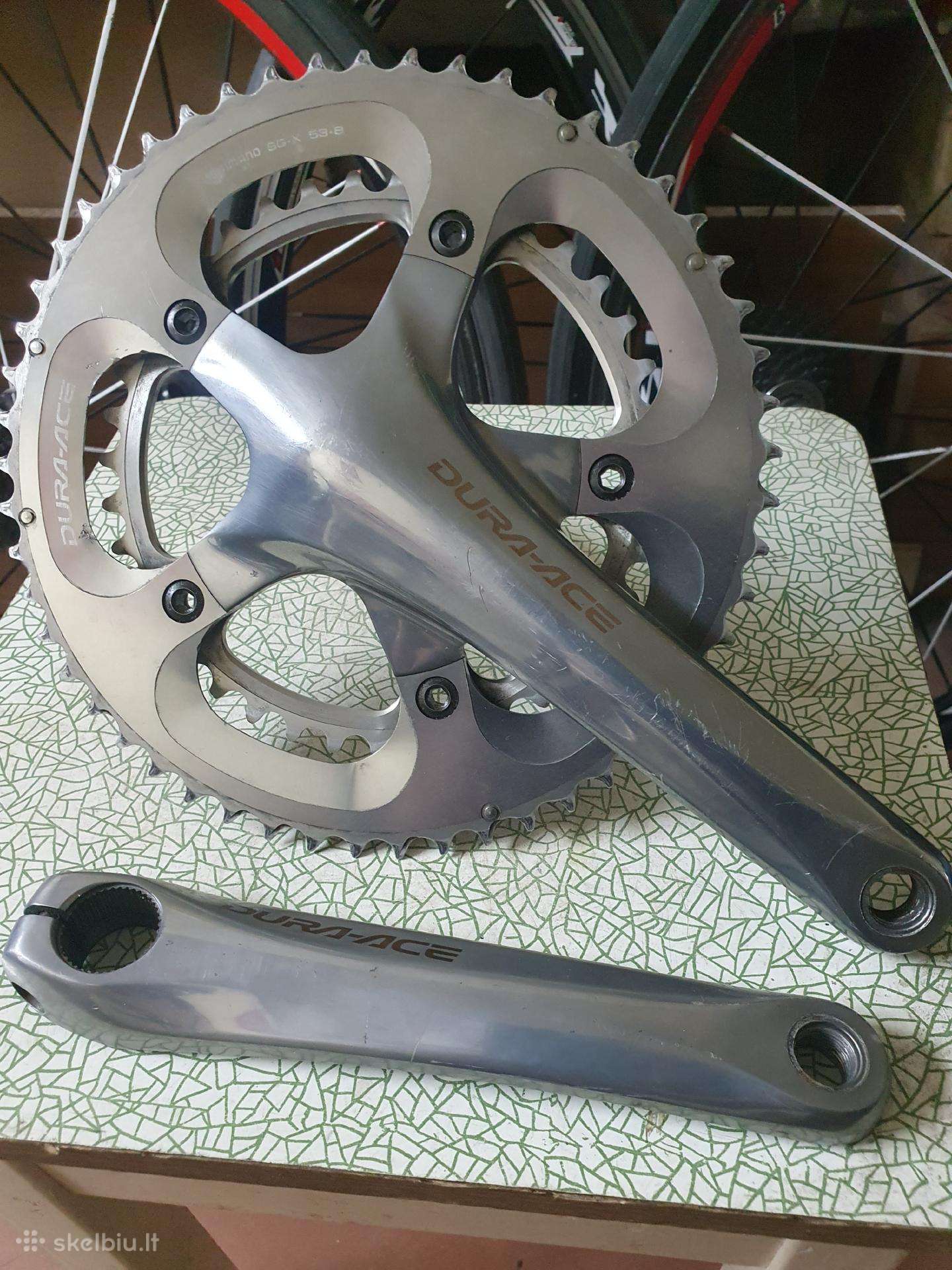 Žv.blokas Dura Ace 7800, 53-39, 172,5 mm