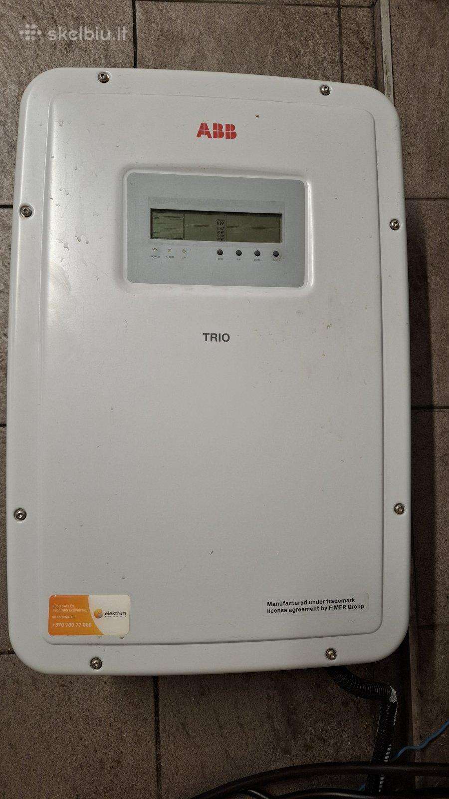 Inverteris tinklinis , Abb Trio, 5,8 kw