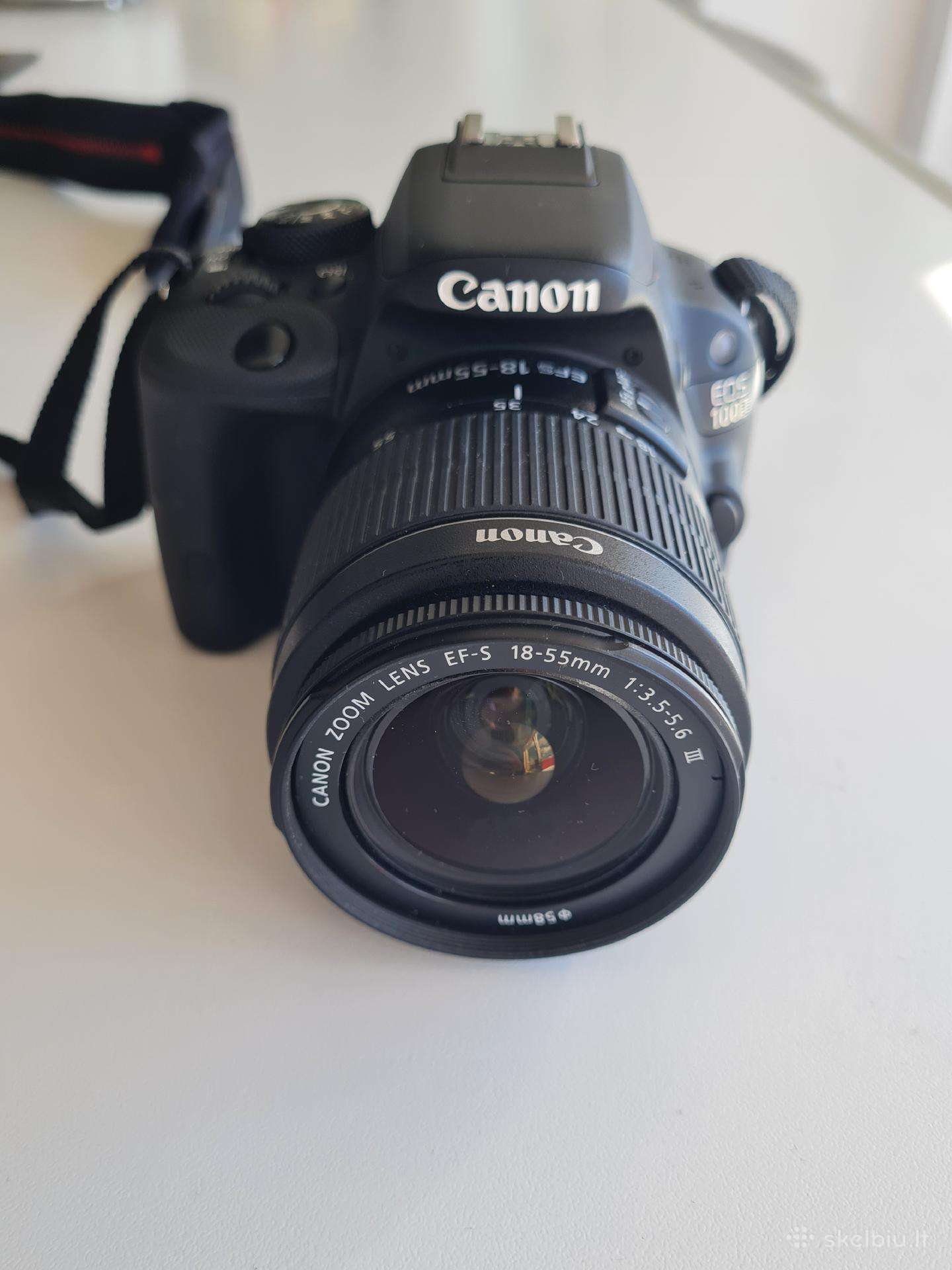 Canon Eos100d veidrodinis fotoaparatas