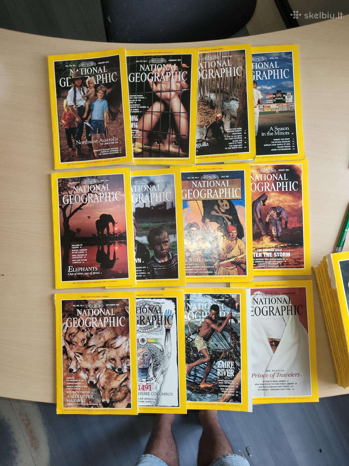 National geographic žurnalai