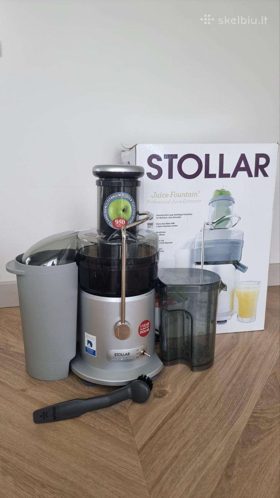 Stollar Juice Fountain 950w sulčiaspaudė su dėže