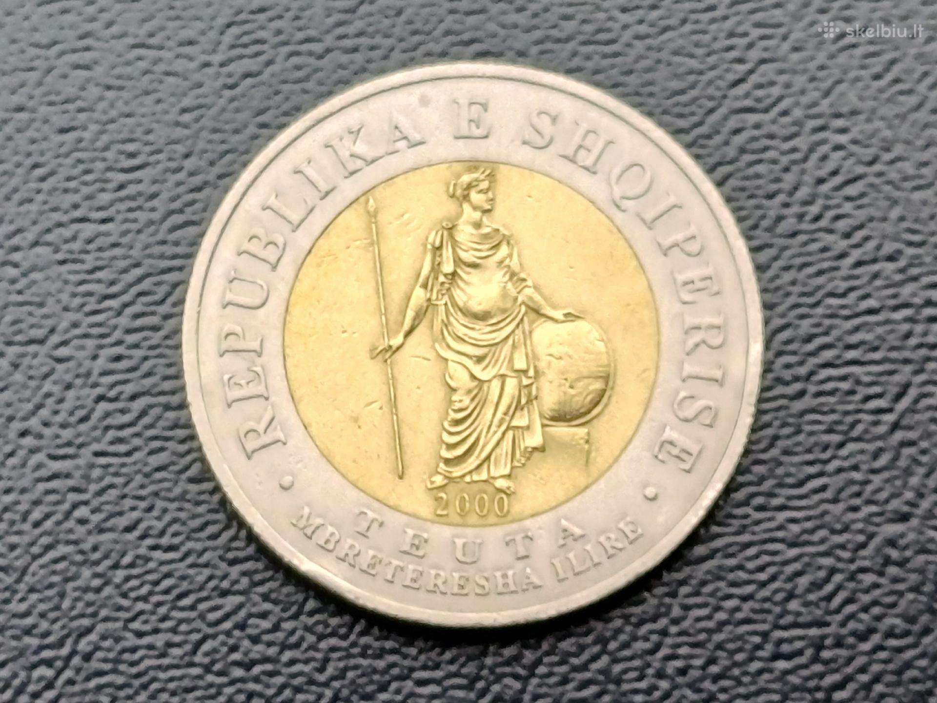 100 lekiu 2000m. Albanija