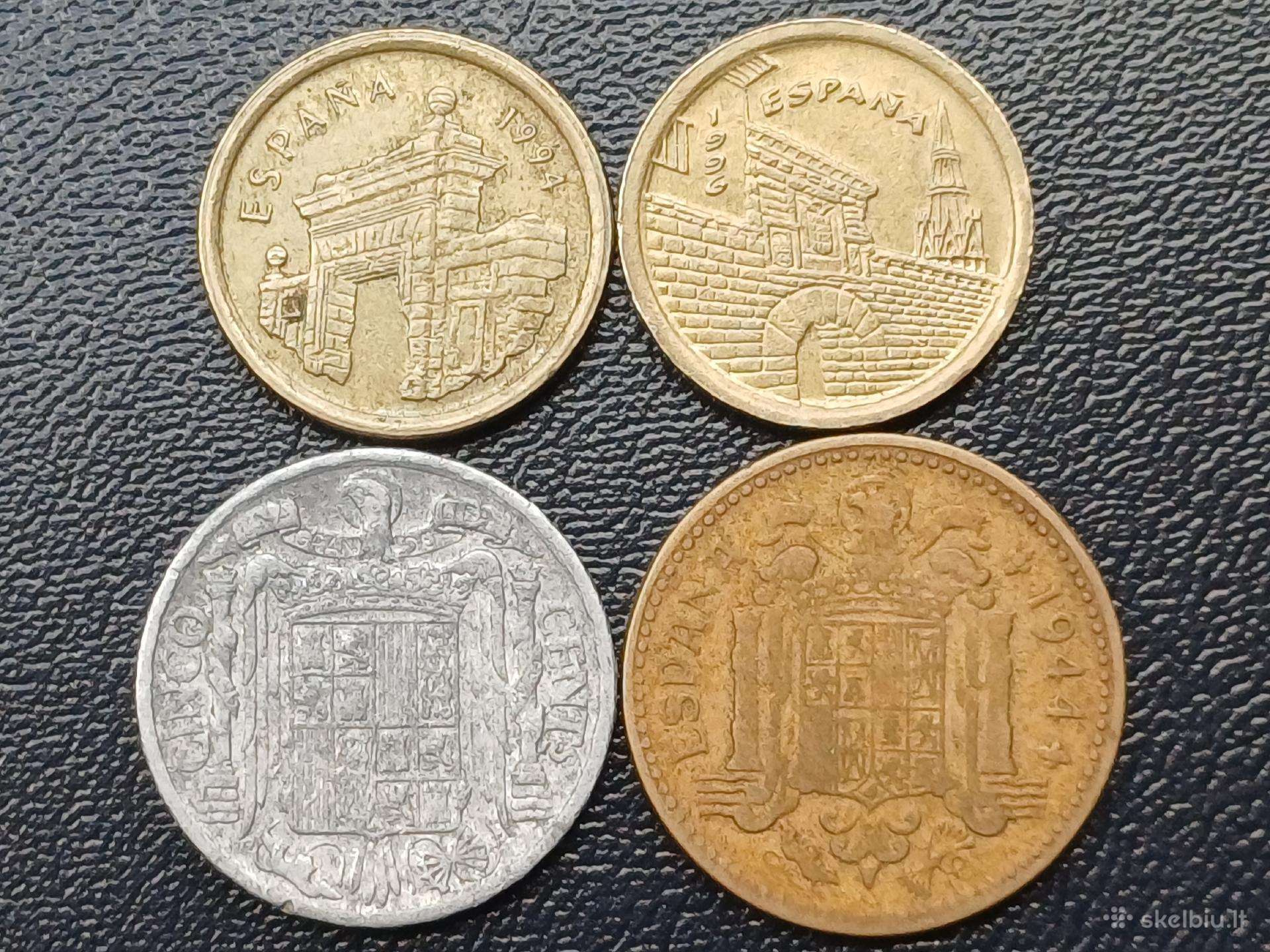 Monetos Ispanija