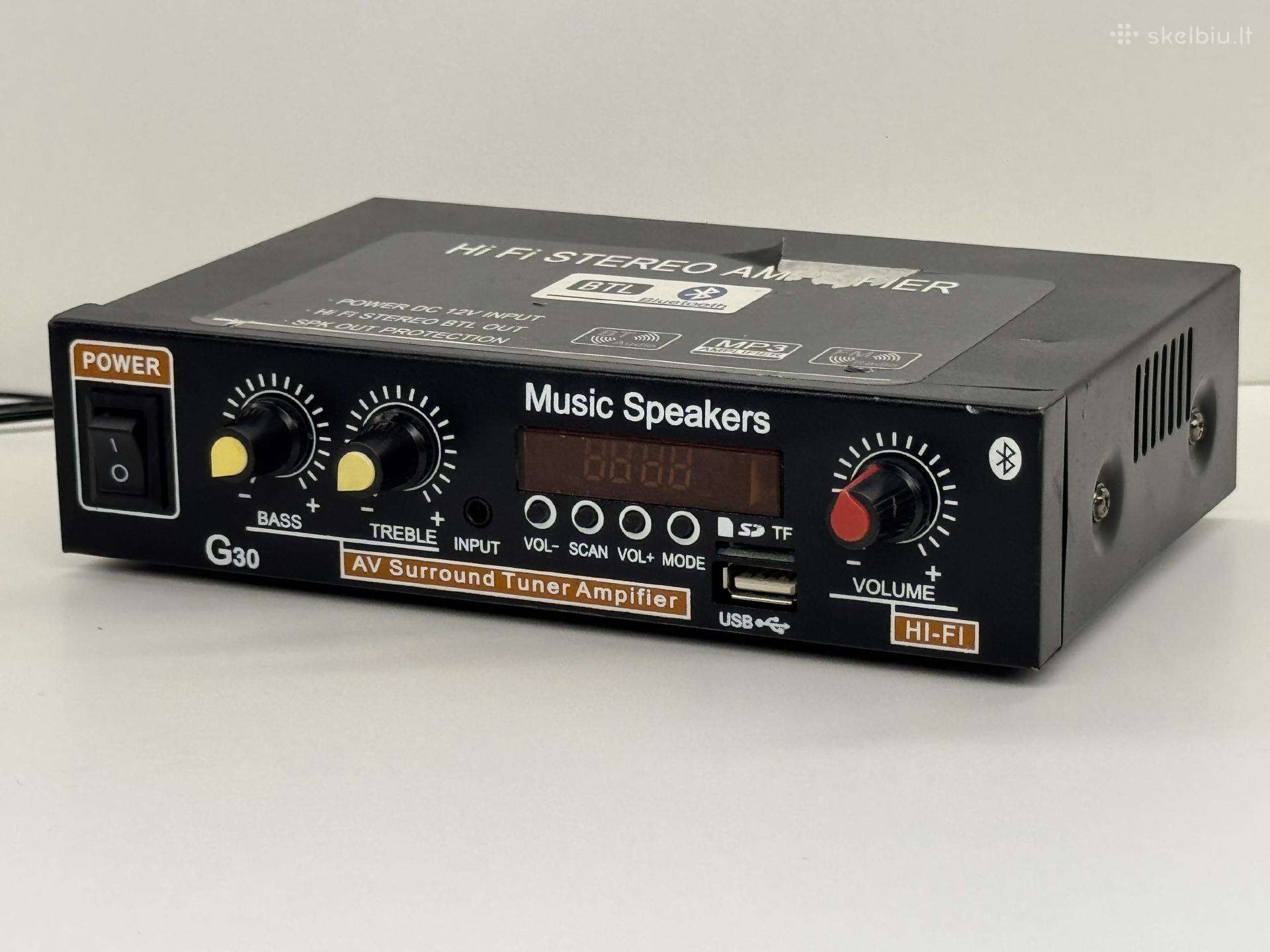 G30 Hi-fi stereo mini stiprintuvas