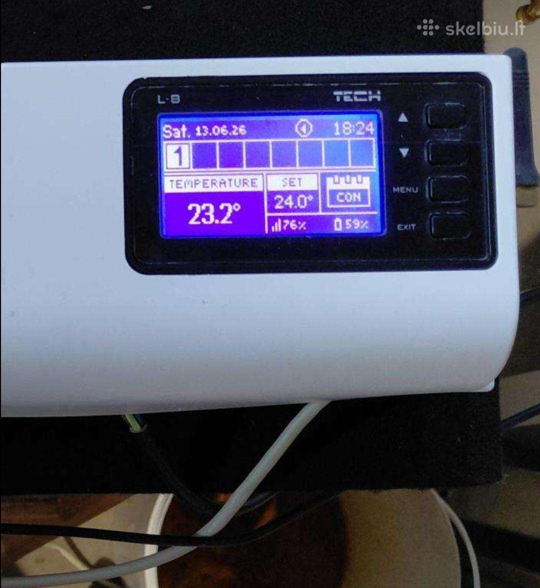 Tech Termostatai šildymo sistemai WiFi