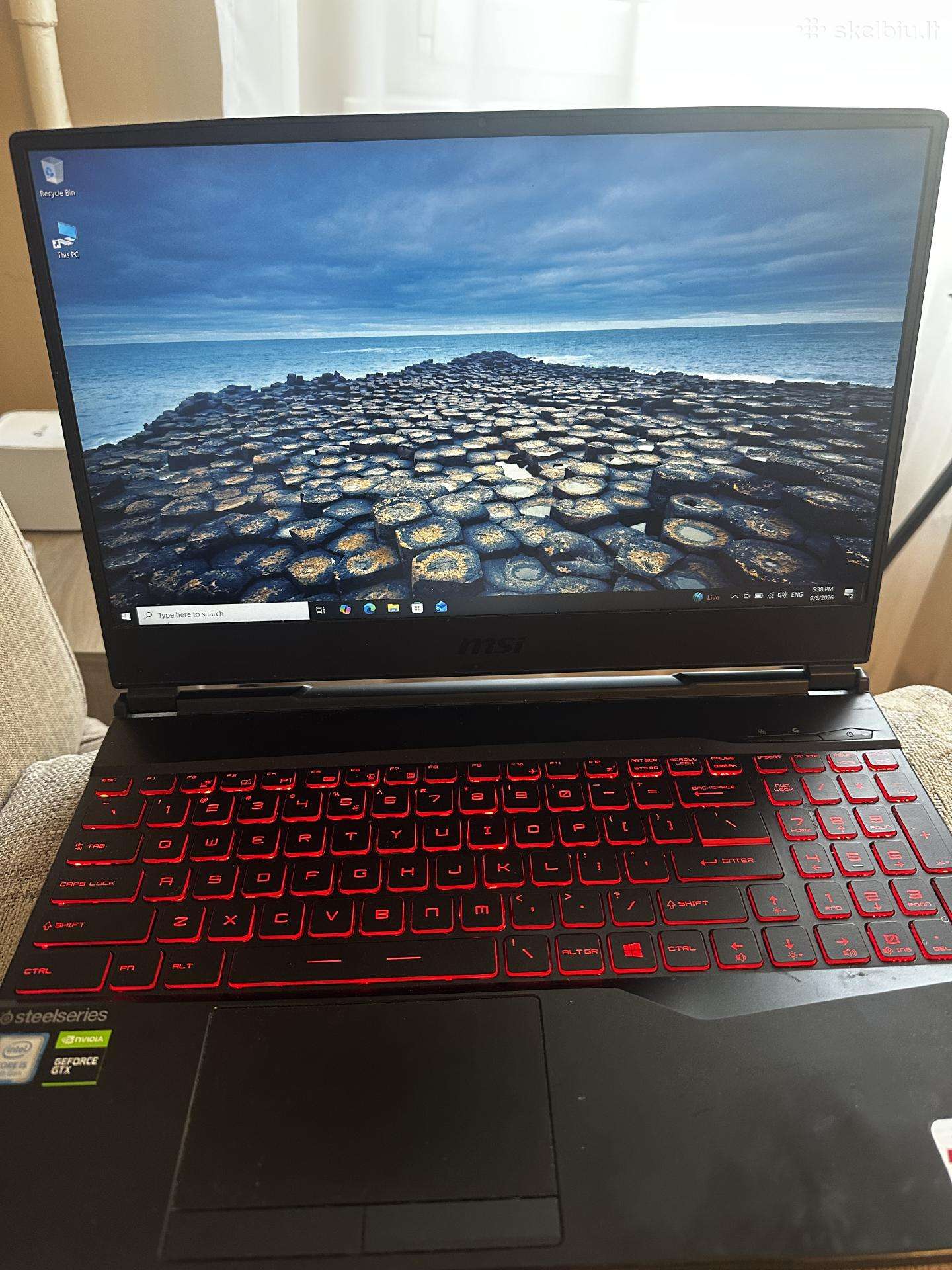 Nešiojamas kompiuteris Msi Gl65