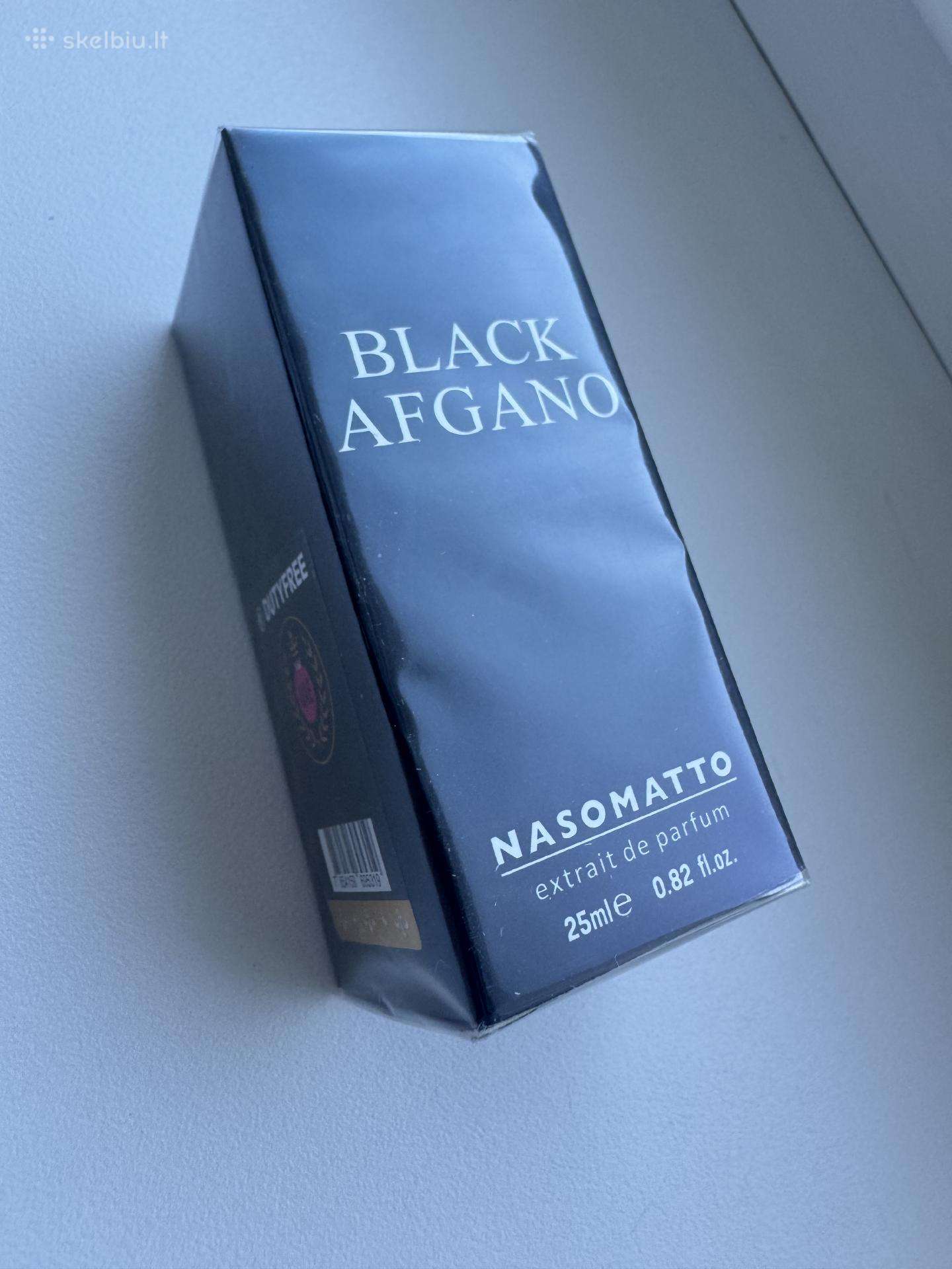 Naujas Black Afgano Nasomatto 25 ml-32 eur