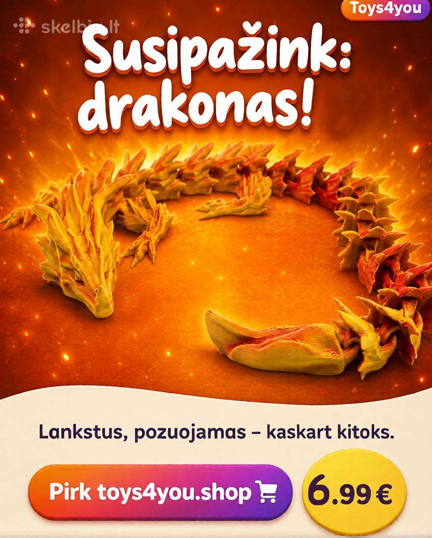 Toys4you - nuostabūs kinetiniai žaislai.